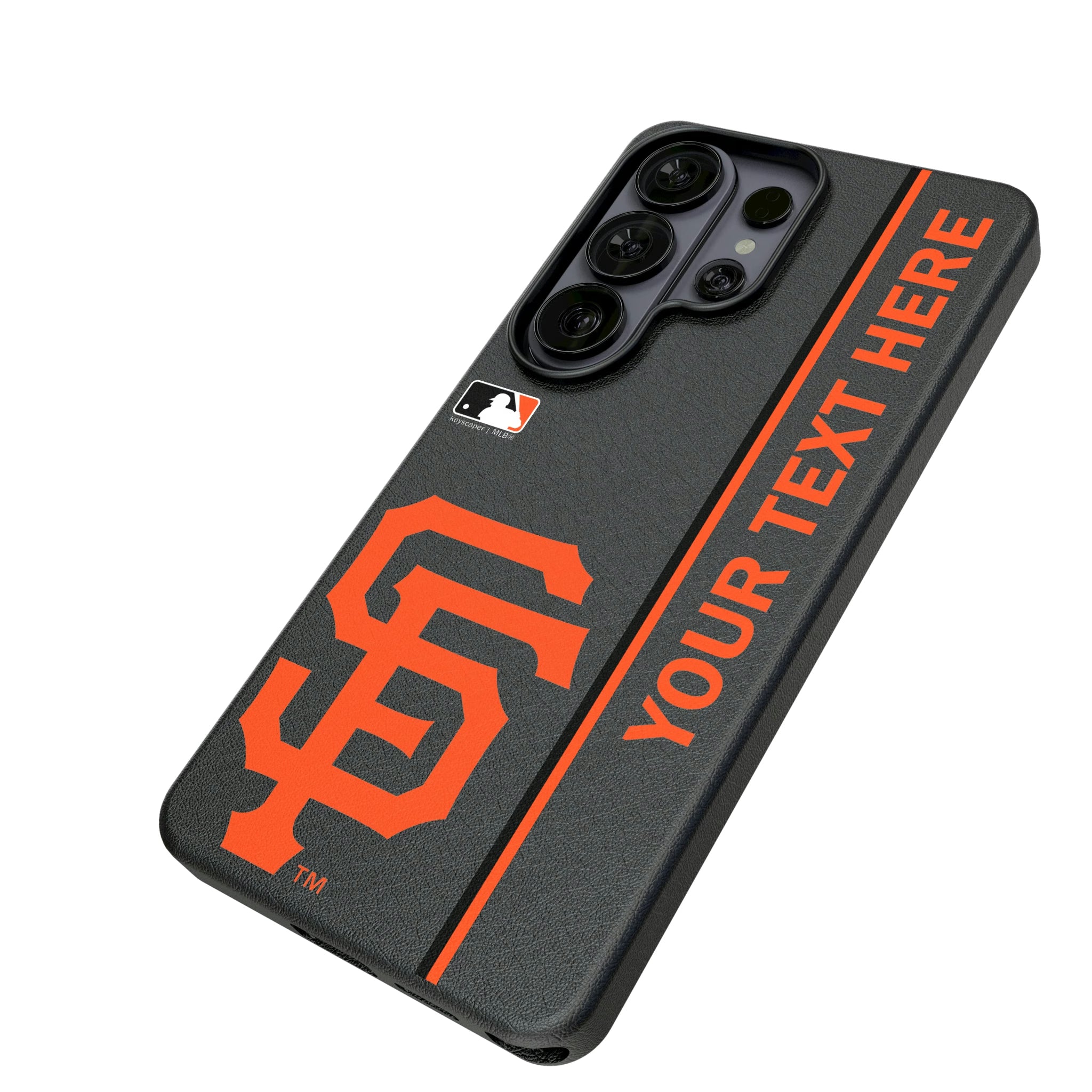 San Francisco Giants Personalized Sidebard Galaxy MagSafe Compatible Phone Case for Samsung Galaxy - Isometric View