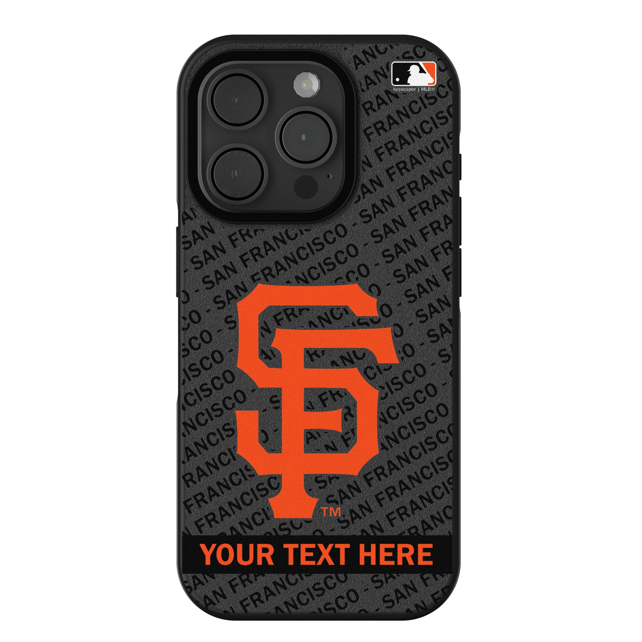 San Francisco Giants Personalized Tilt iPhone Bump Phone Case for Apple iPhone
