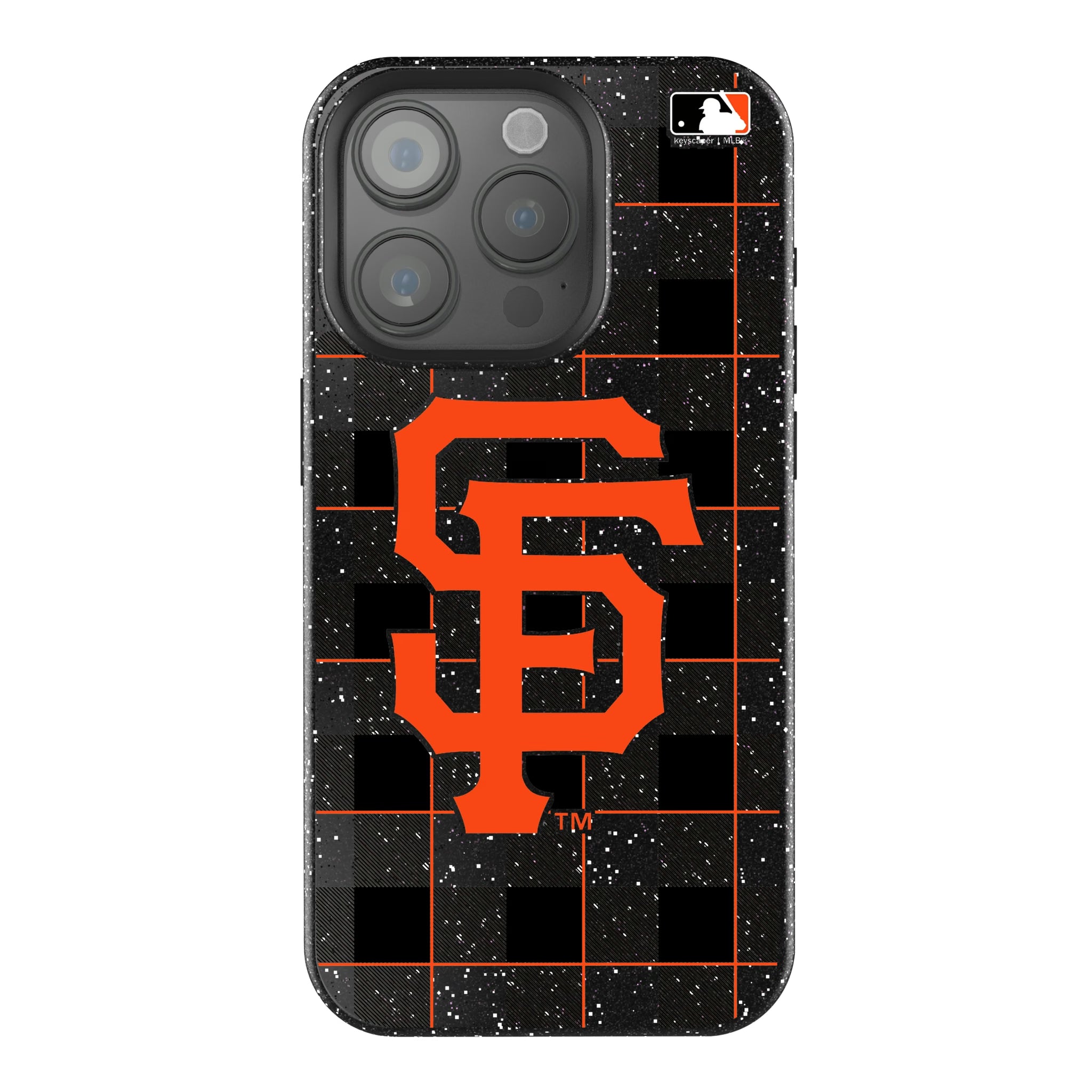 San Francisco Giants Plaid iPhone Bling Phone Case for Apple iPhone