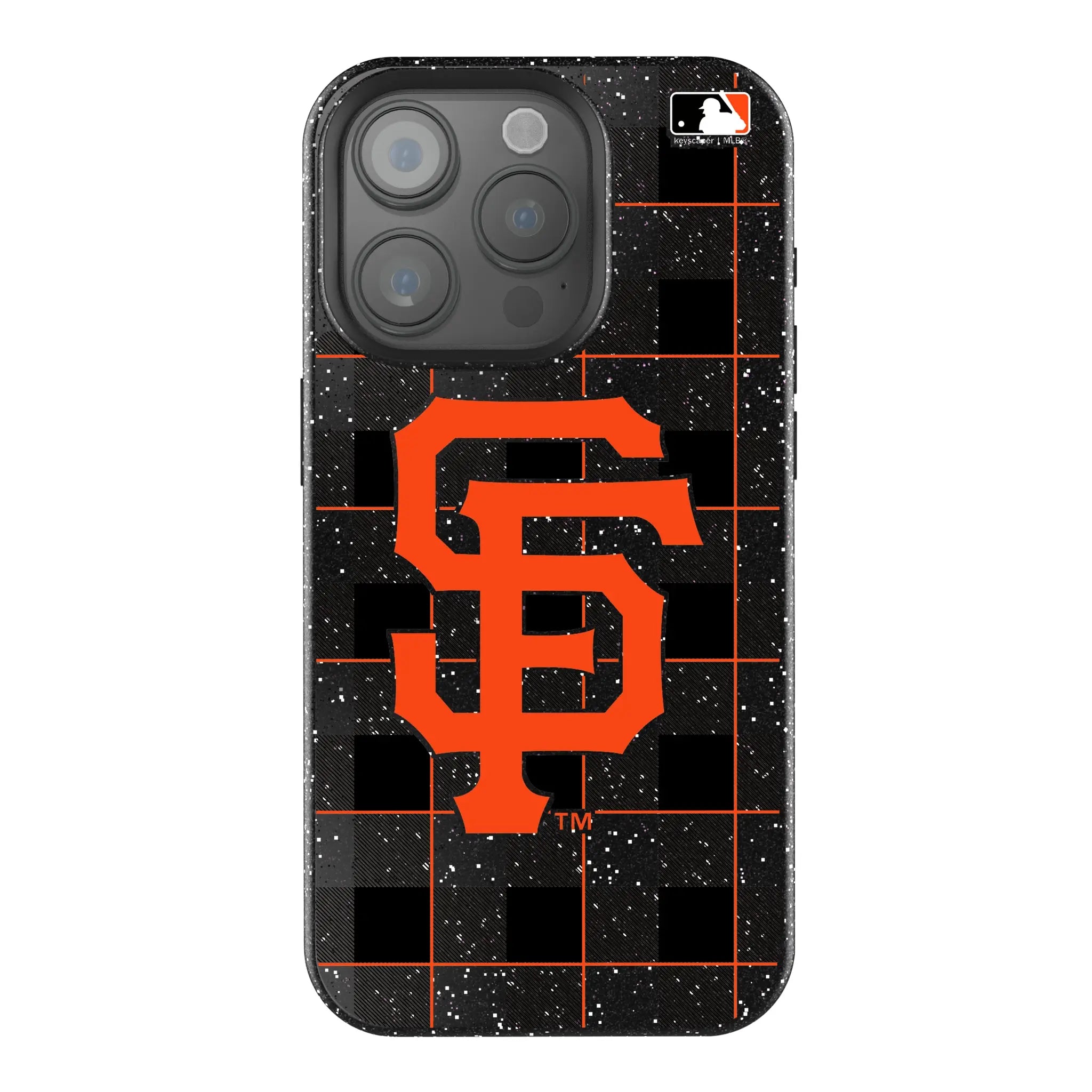 San Francisco Giants Plaid iPhone Bling Phone Case for Apple iPhone