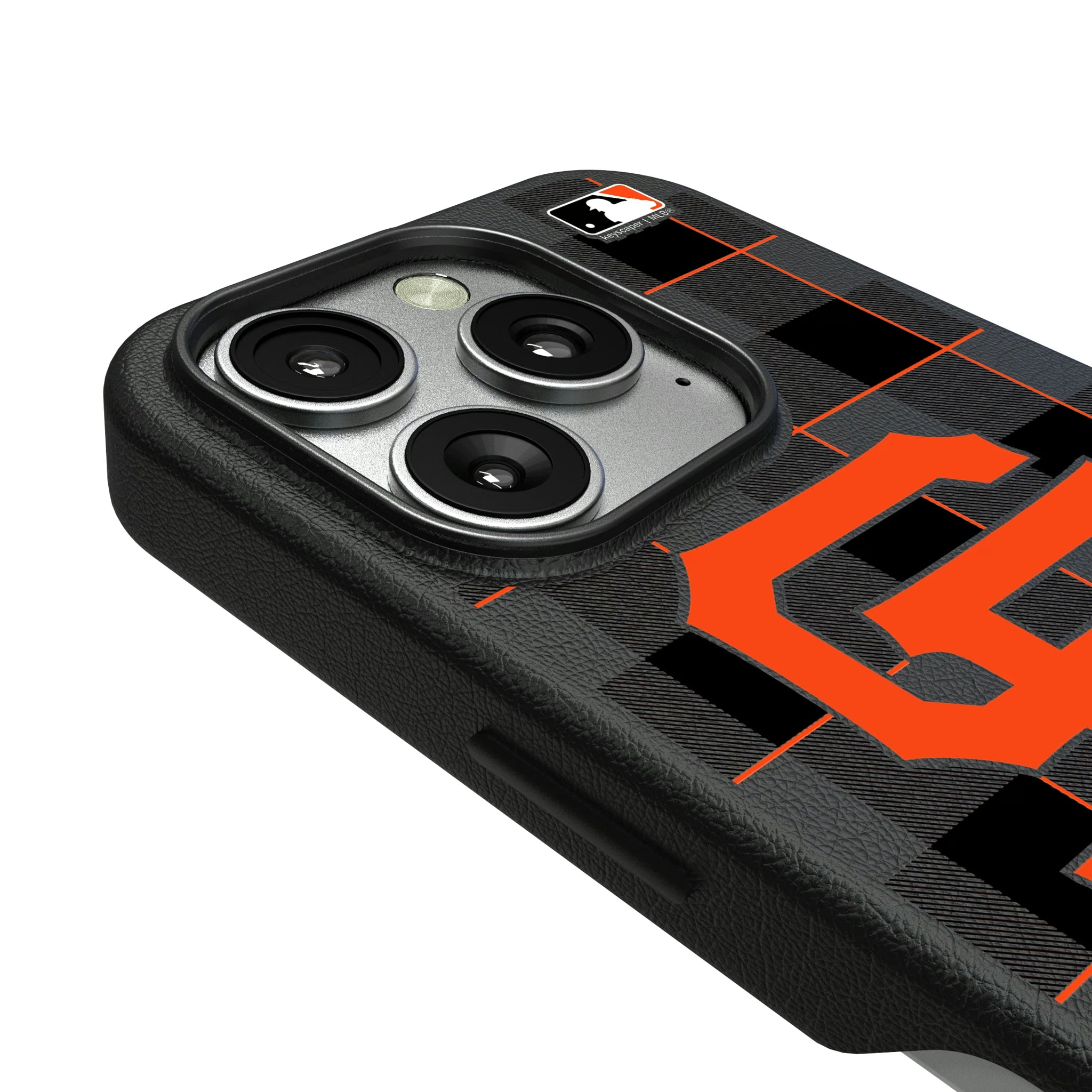 San Francisco Giants Plaid iPhone MagSafe Compatible Phone Case for Apple iPhone - Detail