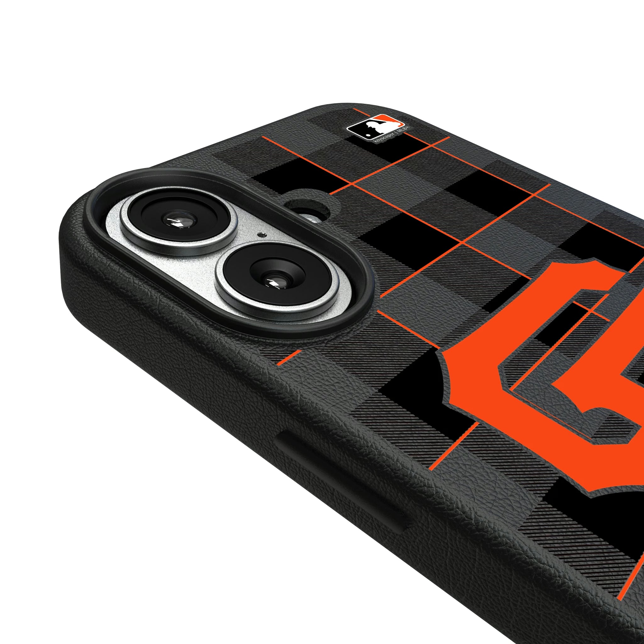 San Francisco Giants Plaid iPhone MagSafe Compatible Phone Case for Apple iPhone - Detail#Device_iPhone 17
