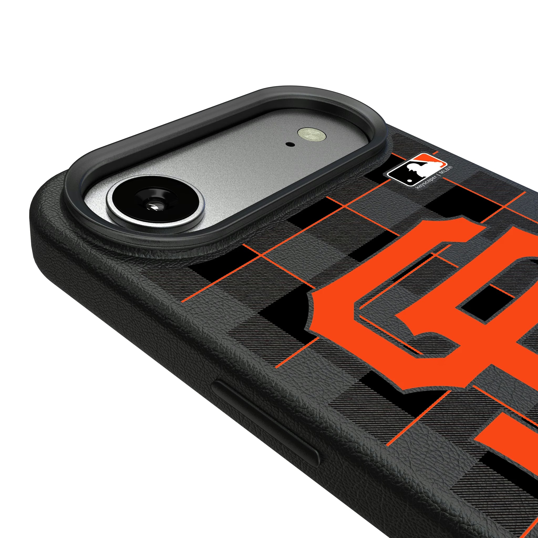 San Francisco Giants Plaid iPhone MagSafe Compatible Phone Case for Apple iPhone - Detail#Device_iPhone Air