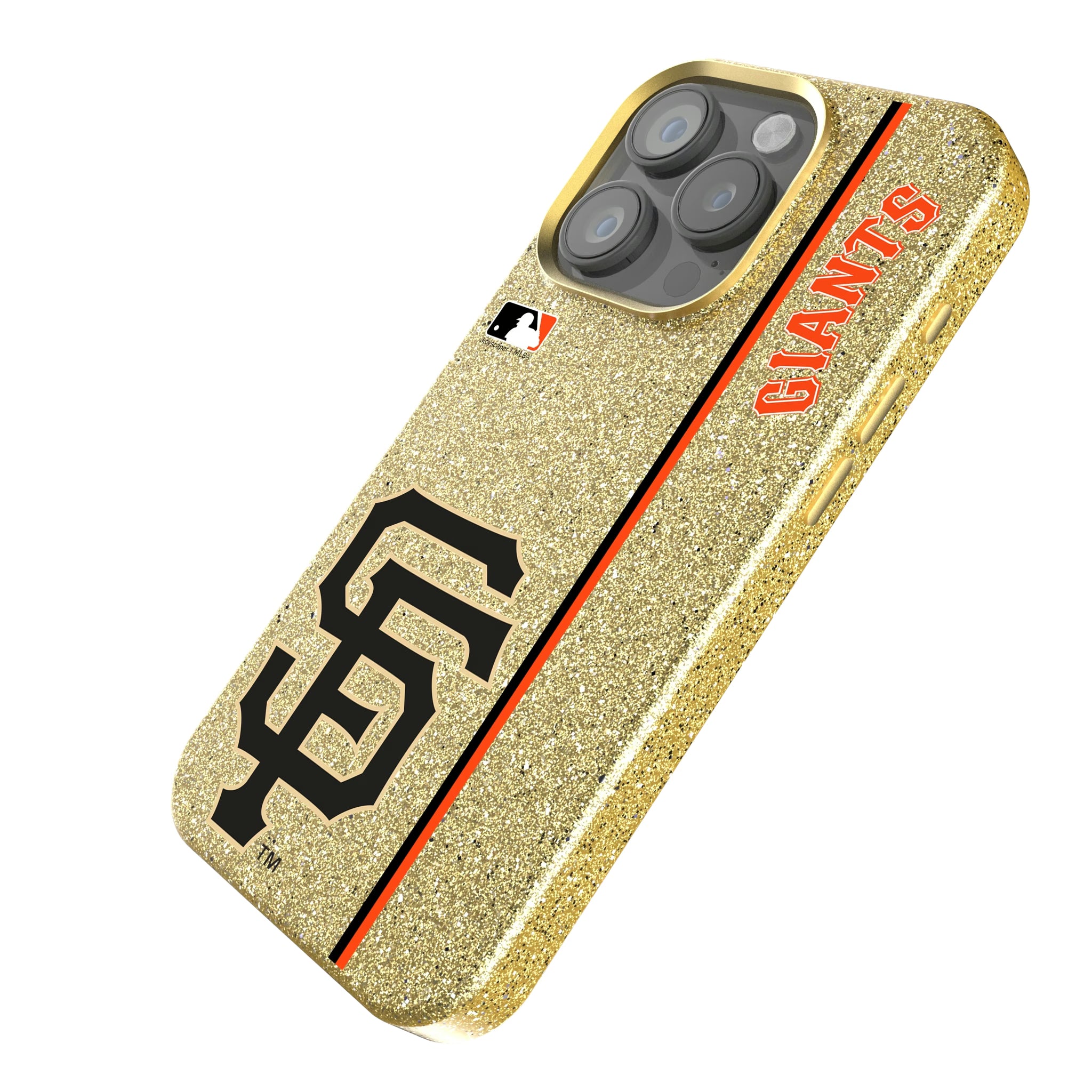 San Francisco Giants Sidebar iPhone Bling Phone Case for Apple iPhone - Isometric View