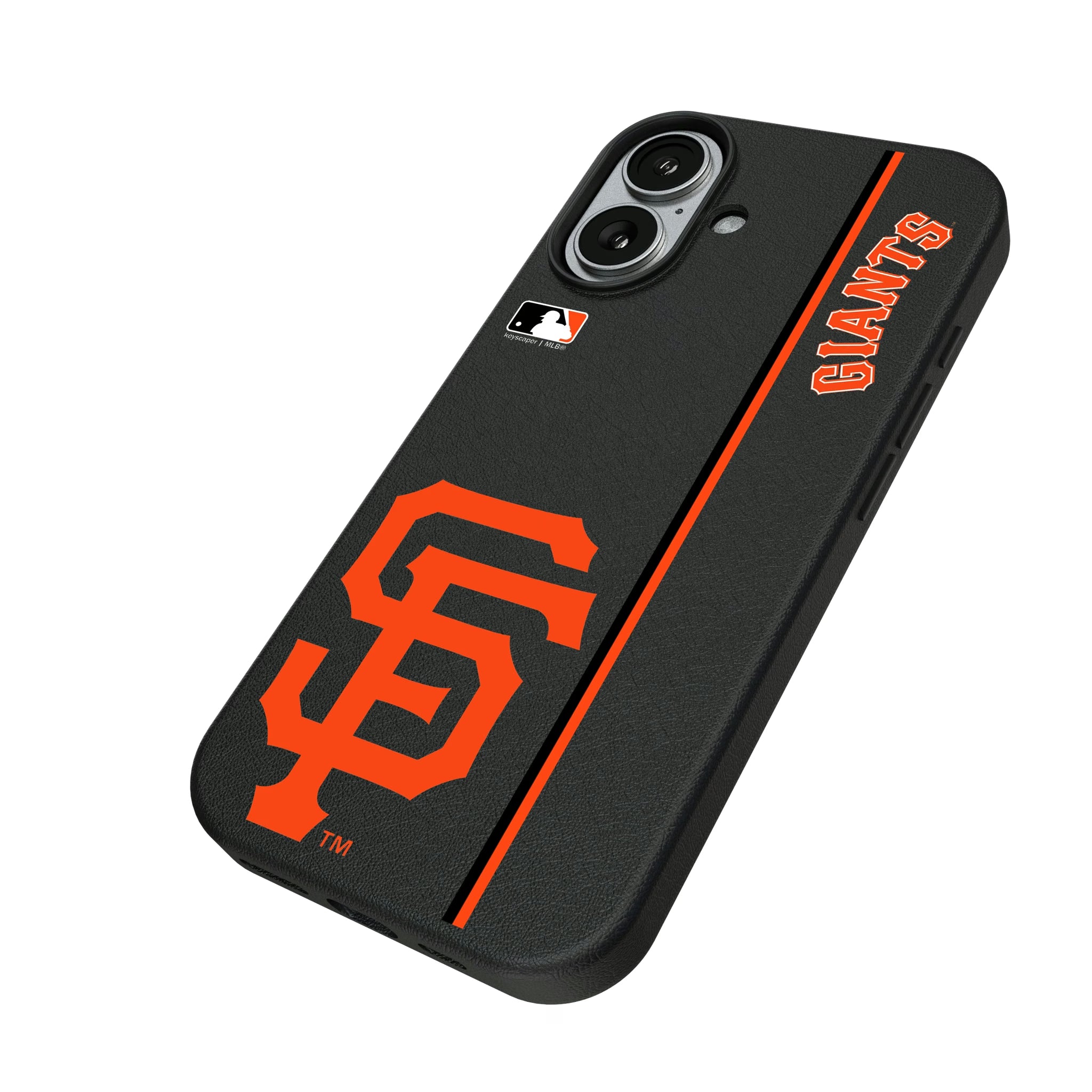 San Francisco Giants Sidebar iPhone MagSafe Compatible Phone Case for Apple iPhone - Isometric View#Device_iPhone 17