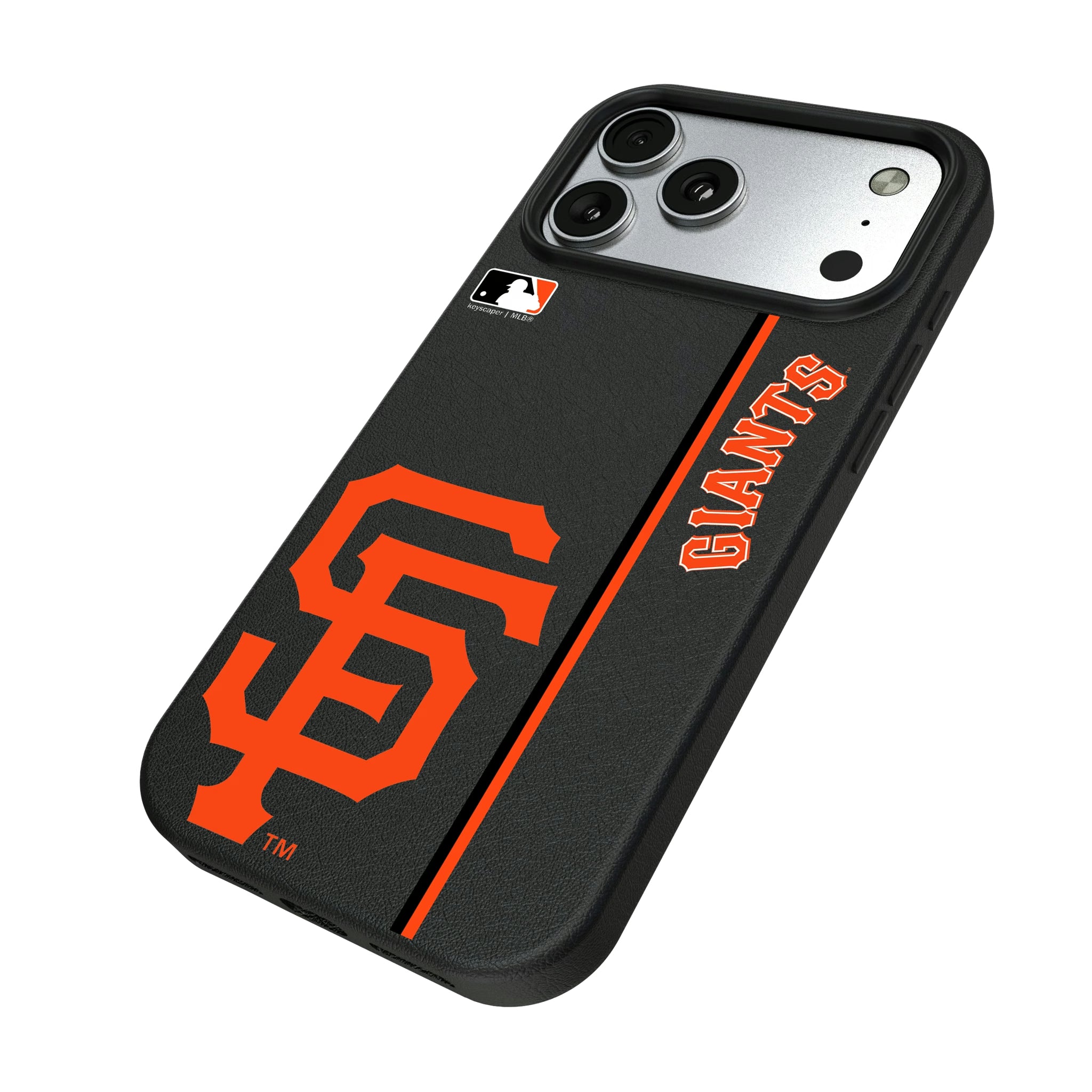 San Francisco Giants Sidebar iPhone MagSafe Compatible Phone Case for Apple iPhone - Isometric View#Device_iPhone 17 Pro Max