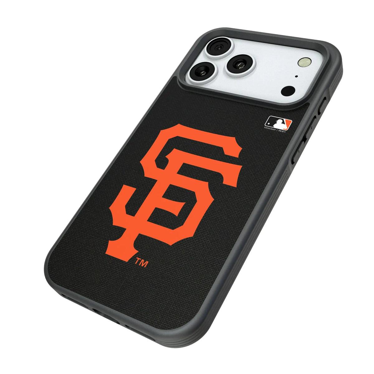 San Francisco Giants Solid iPhone Bump Phone Case for Apple iPhone - Isometric View#Device_iPhone 18 Pro Max
