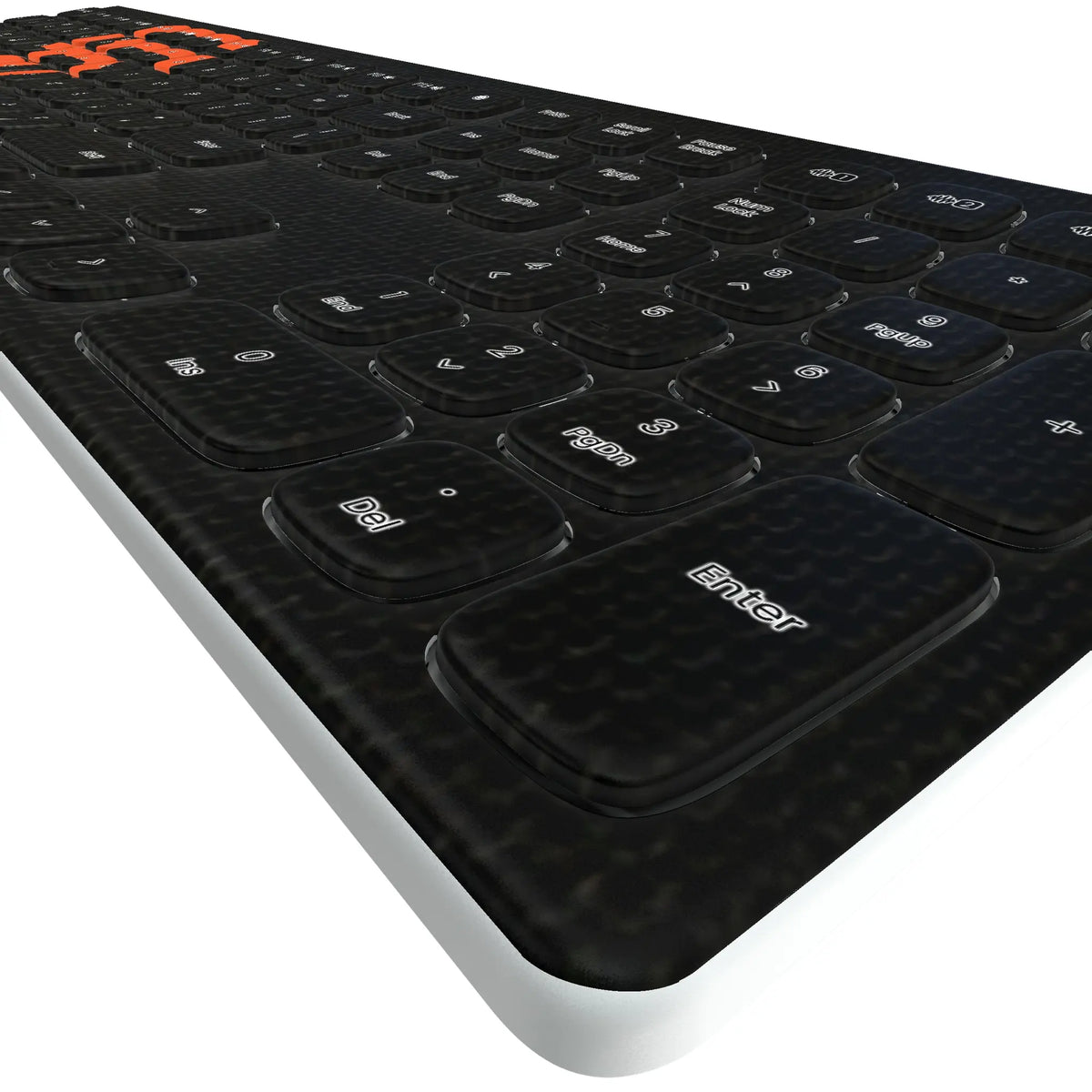 San Francisco Giants Solid KKB605 Curved Wireless Keyboard - Detail