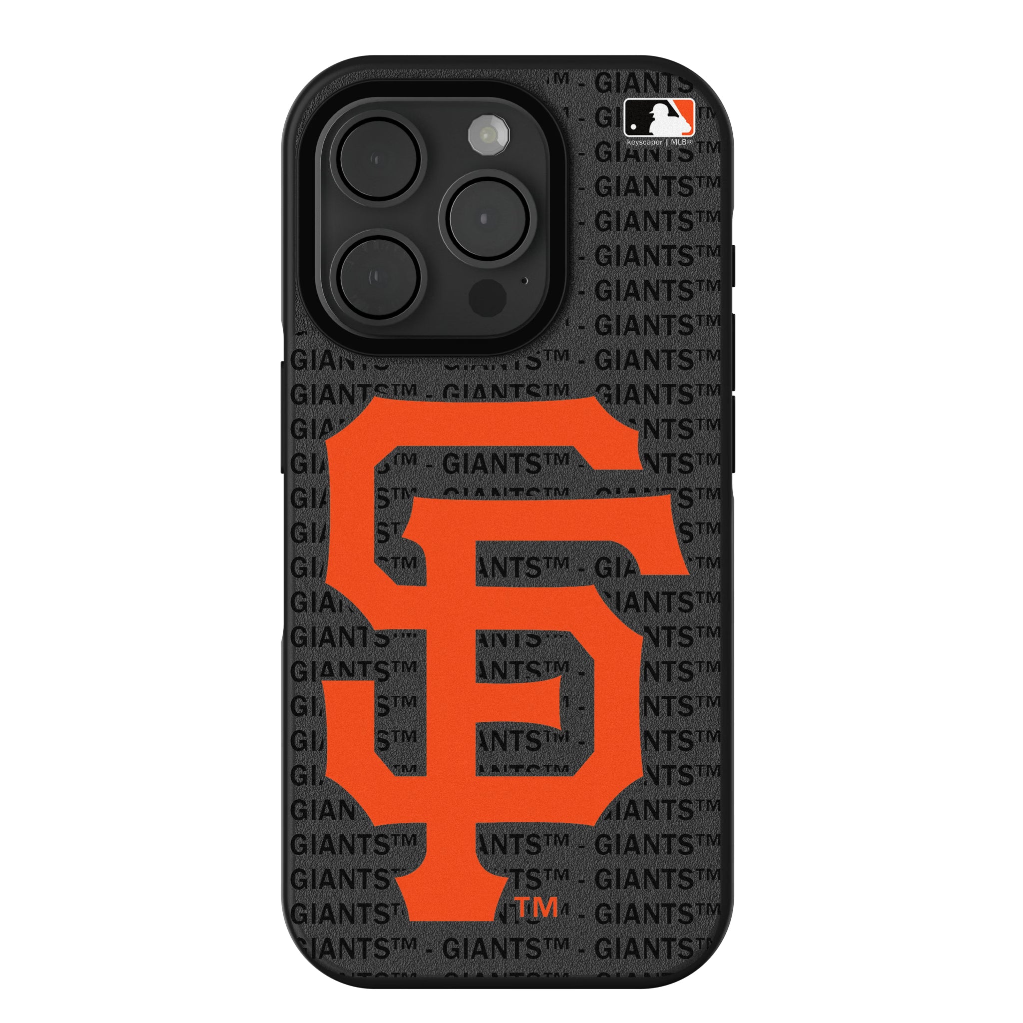 San Francisco Giants Text Backdrop iPhone Bump Phone Case for Apple iPhone