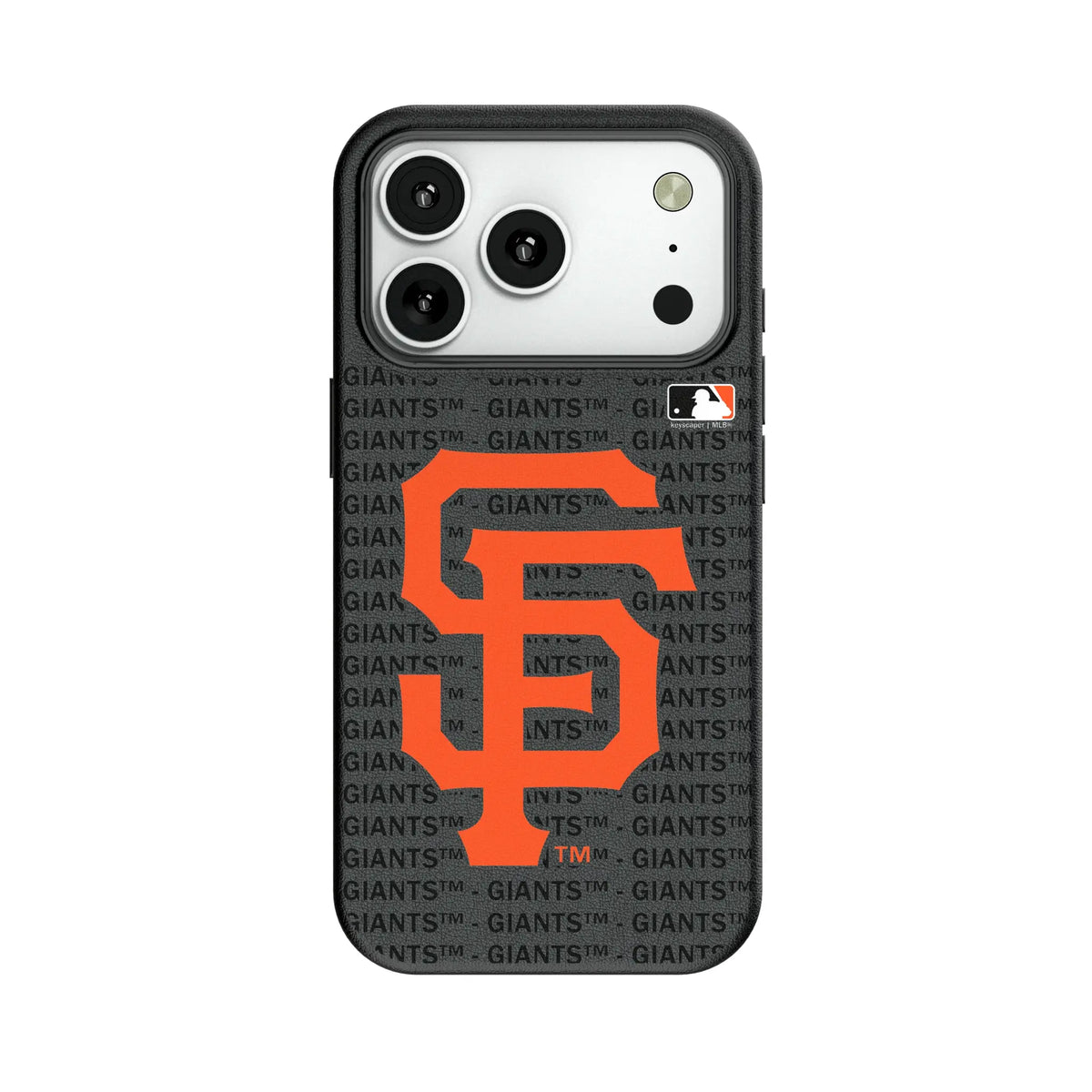 San Francisco Giants Text Backdrop MagSafe Compatible Phone Case for Apple iPhone