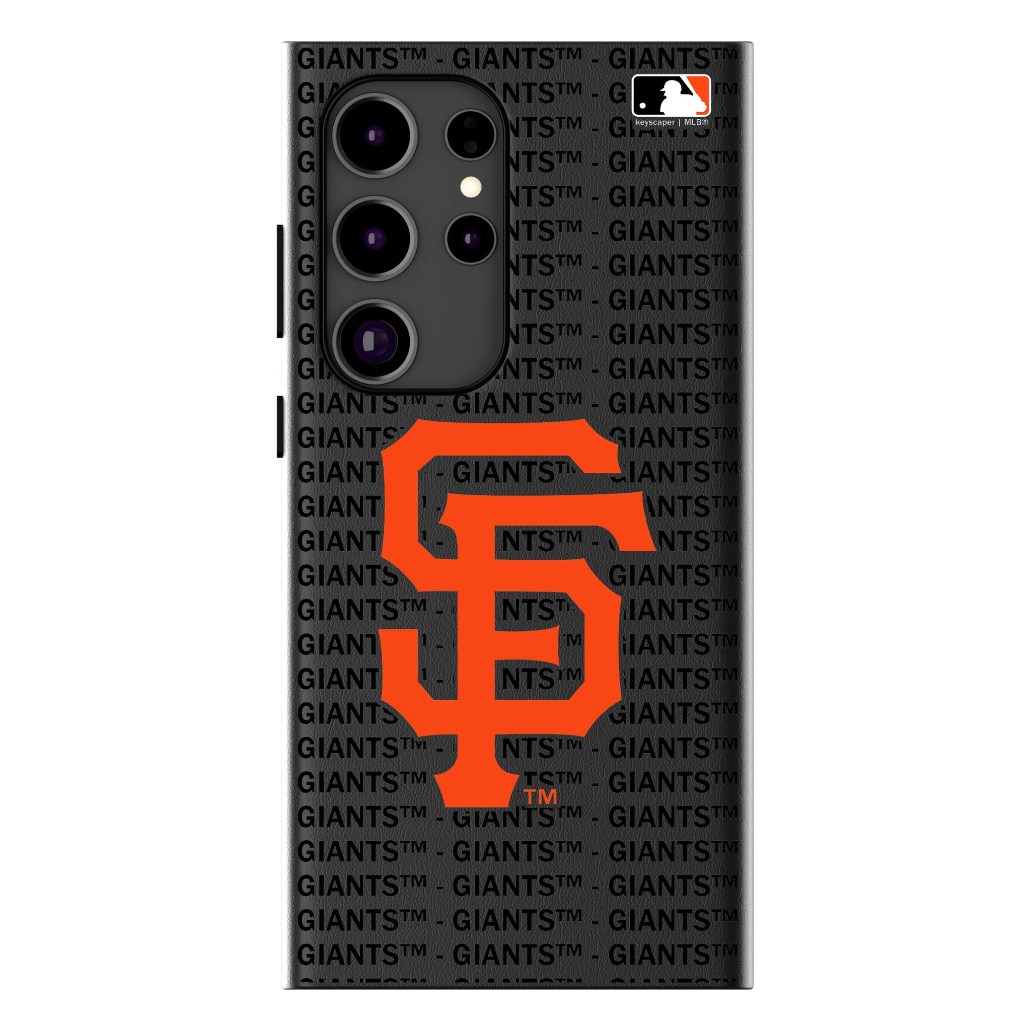 San Francisco Giants Text Backdrop Galaxy MagSafe Compatible Phone Case for Samsung Galaxy