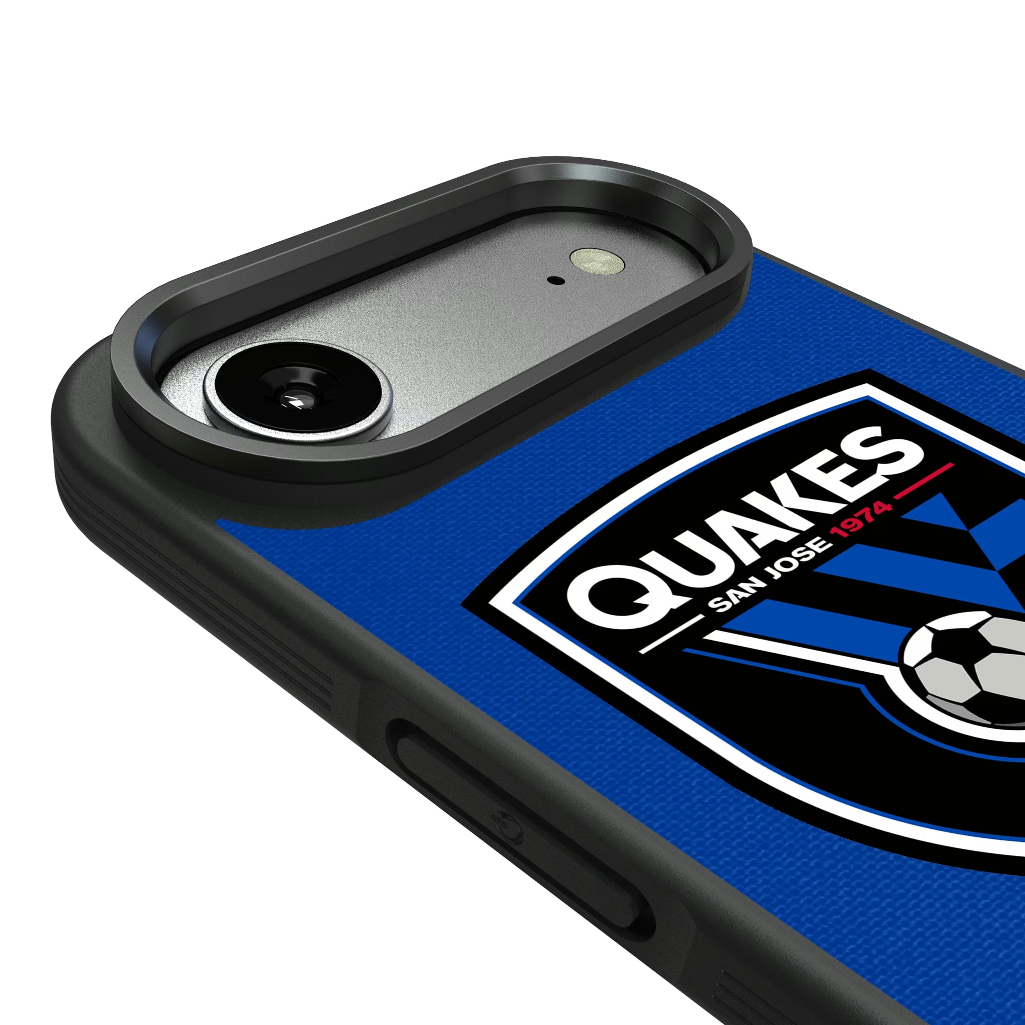 San Jose Earthquakes Endzone Solid iPhone Bump Phone Case for Apple iPhone - Detail#Device_iPhone Air