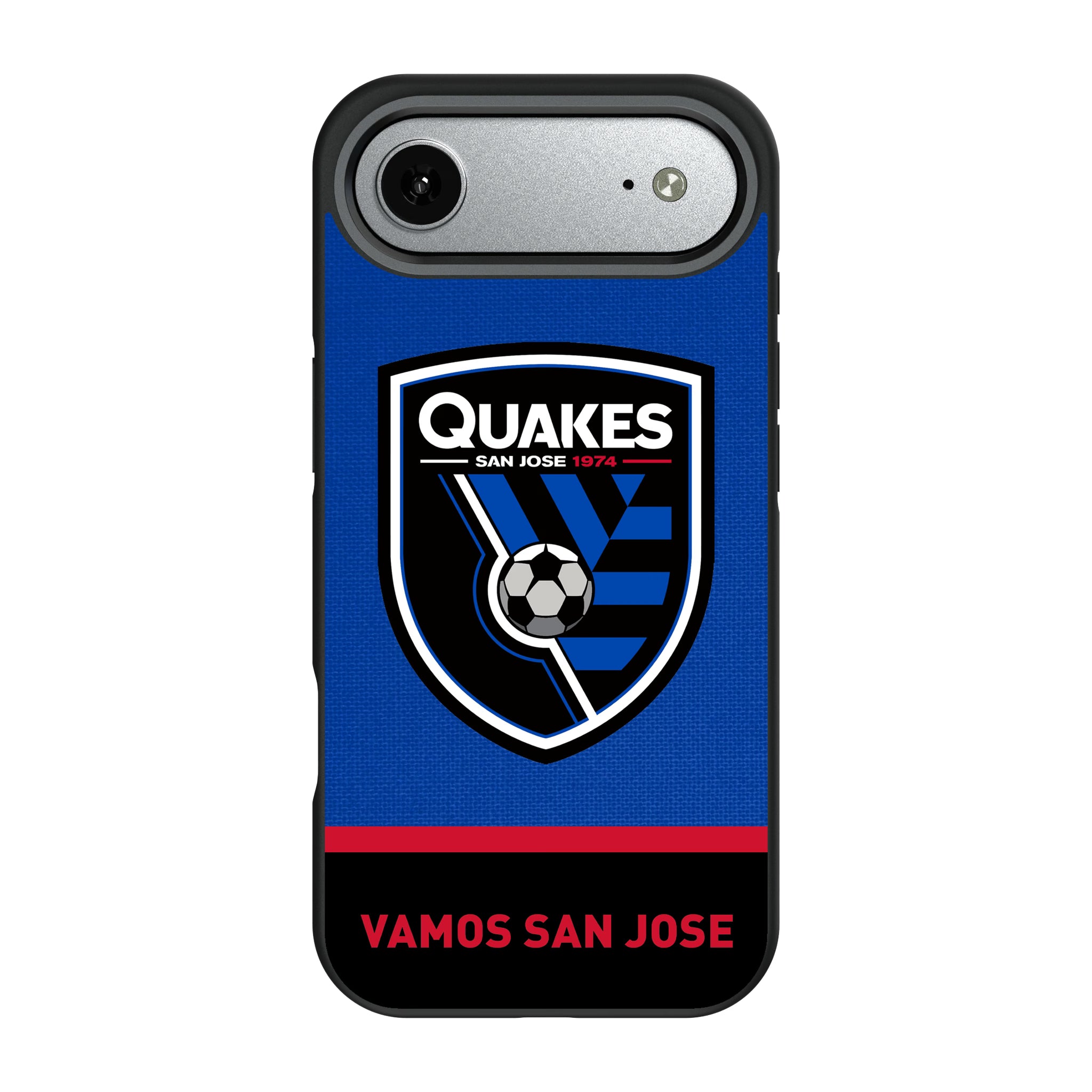 San Jose Earthquakes Endzone Solid iPhone Bump Phone Case for Apple iPhone#Device_iPhone Air