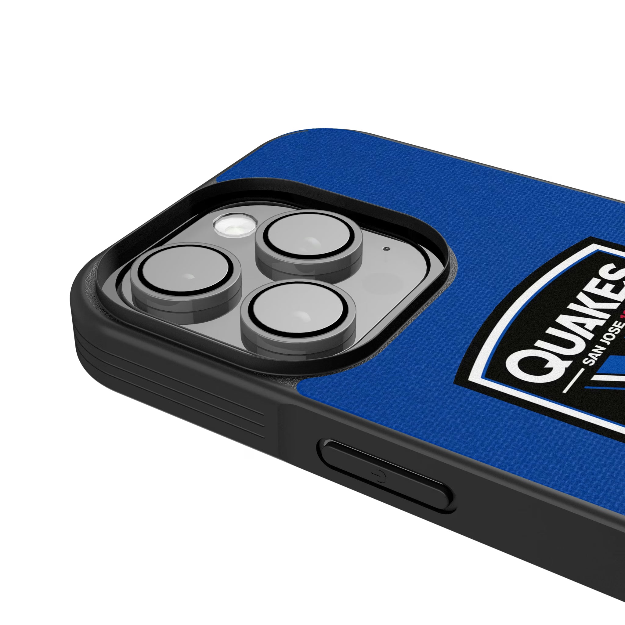 San Jose Earthquakes Endzone Solid iPhone Bump Phone Case for Apple iPhone - Detail