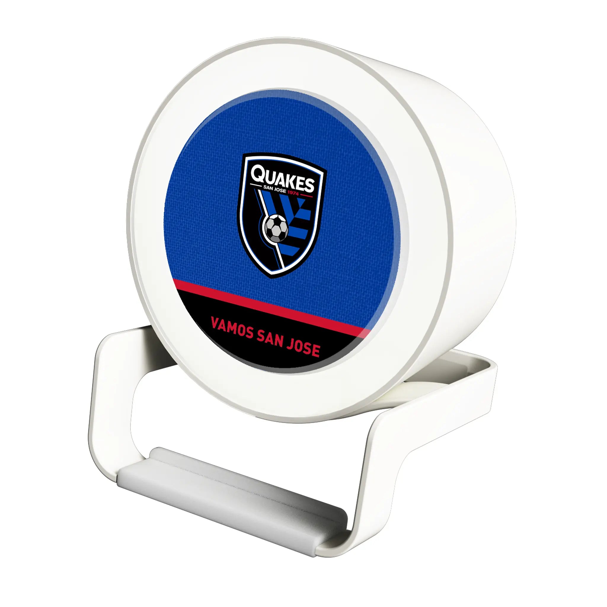 San Jose Earthquakes Endzone Solid Night Light Charger and Bluetooth Speaker