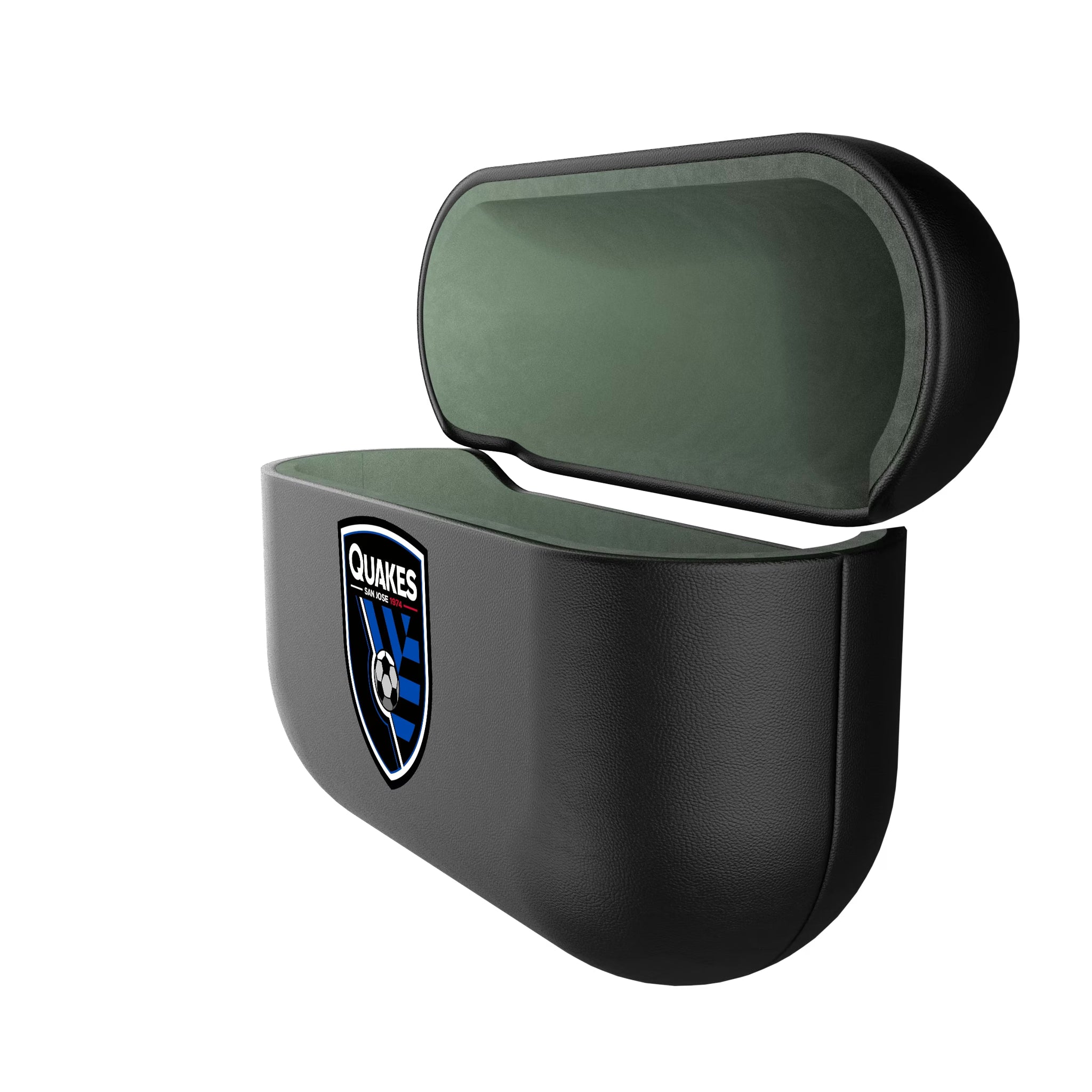 San Jose Earthquakes Insignia AirPods AirPod Case Cover - Isometric View#Device_AirPods Pro 1st Gen
