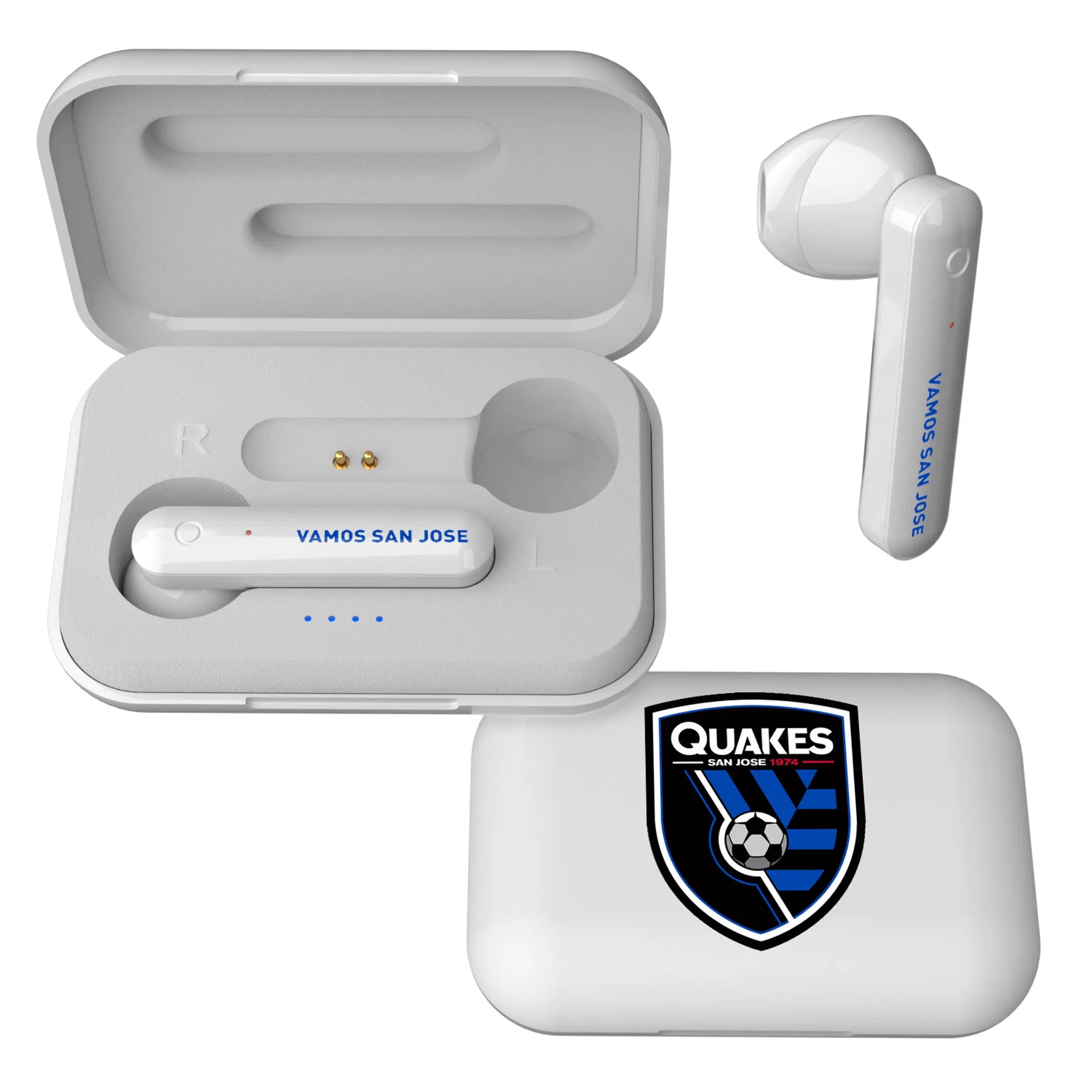 San Jose Earthquakes Insignia Wireless TWS Earbuds