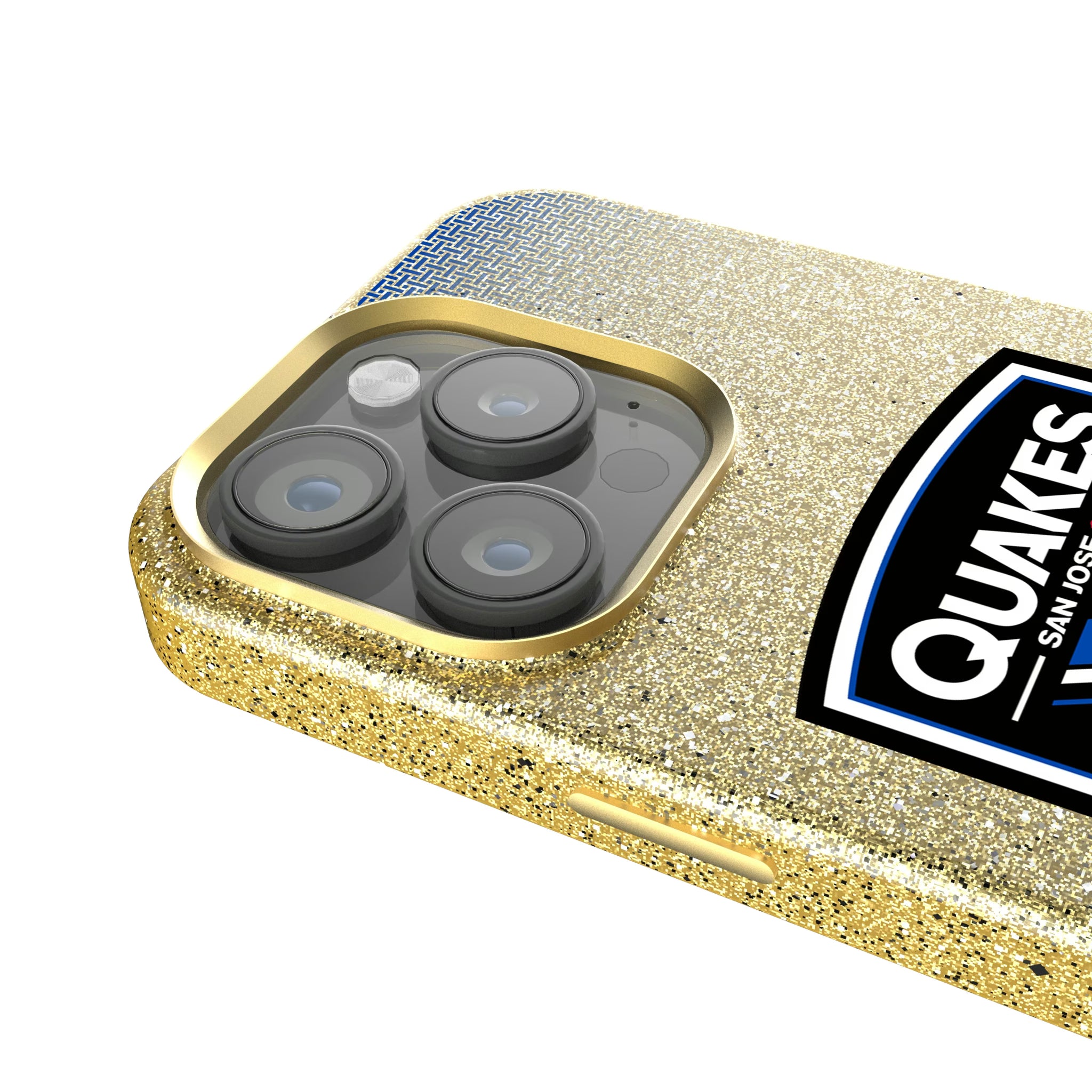 San Jose Earthquakes Linen iPhone Bling Phone Case for Apple iPhone - Detail