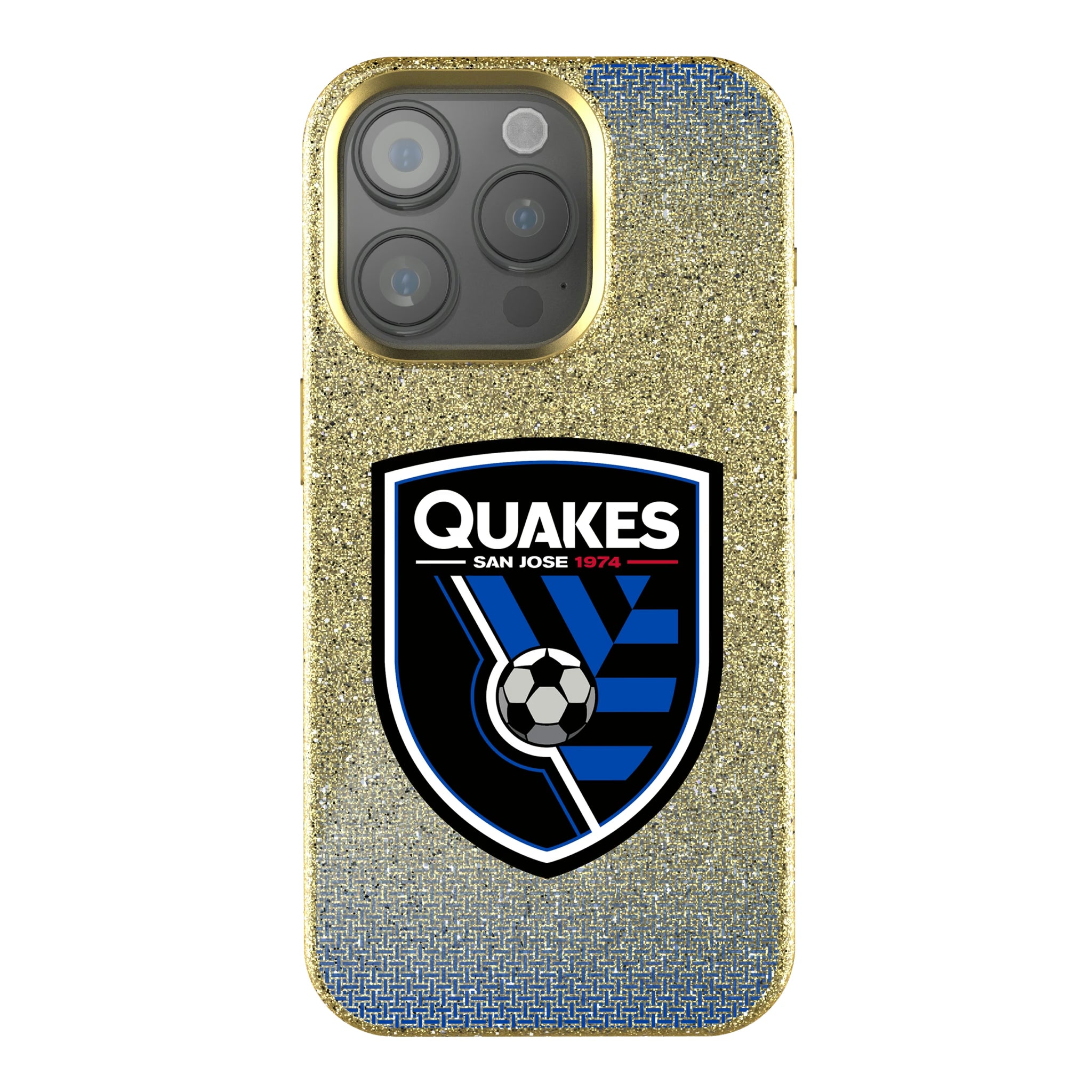 San Jose Earthquakes Linen iPhone Bling Phone Case for Apple iPhone