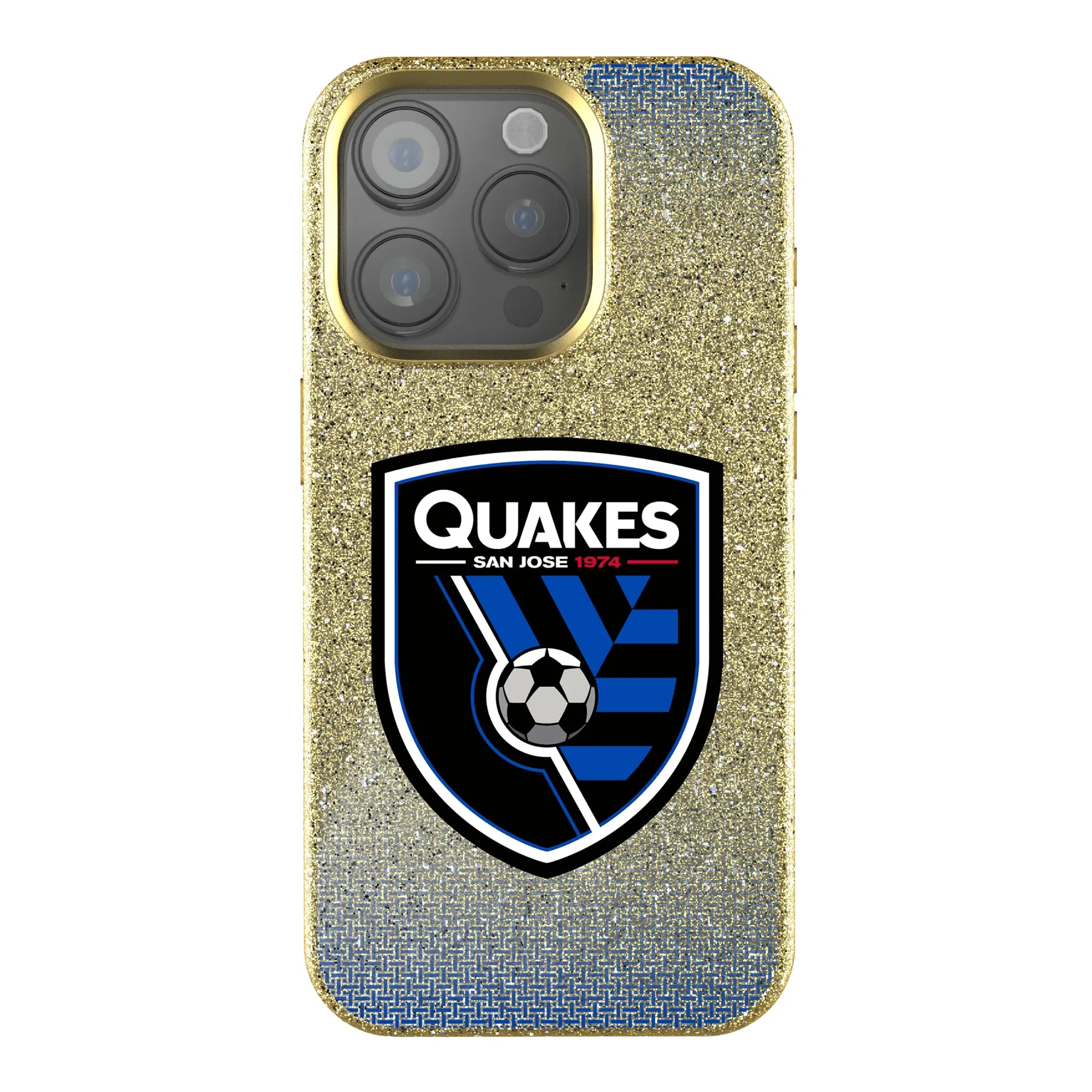 San Jose Earthquakes Linen iPhone Bling Phone Case for Apple iPhone