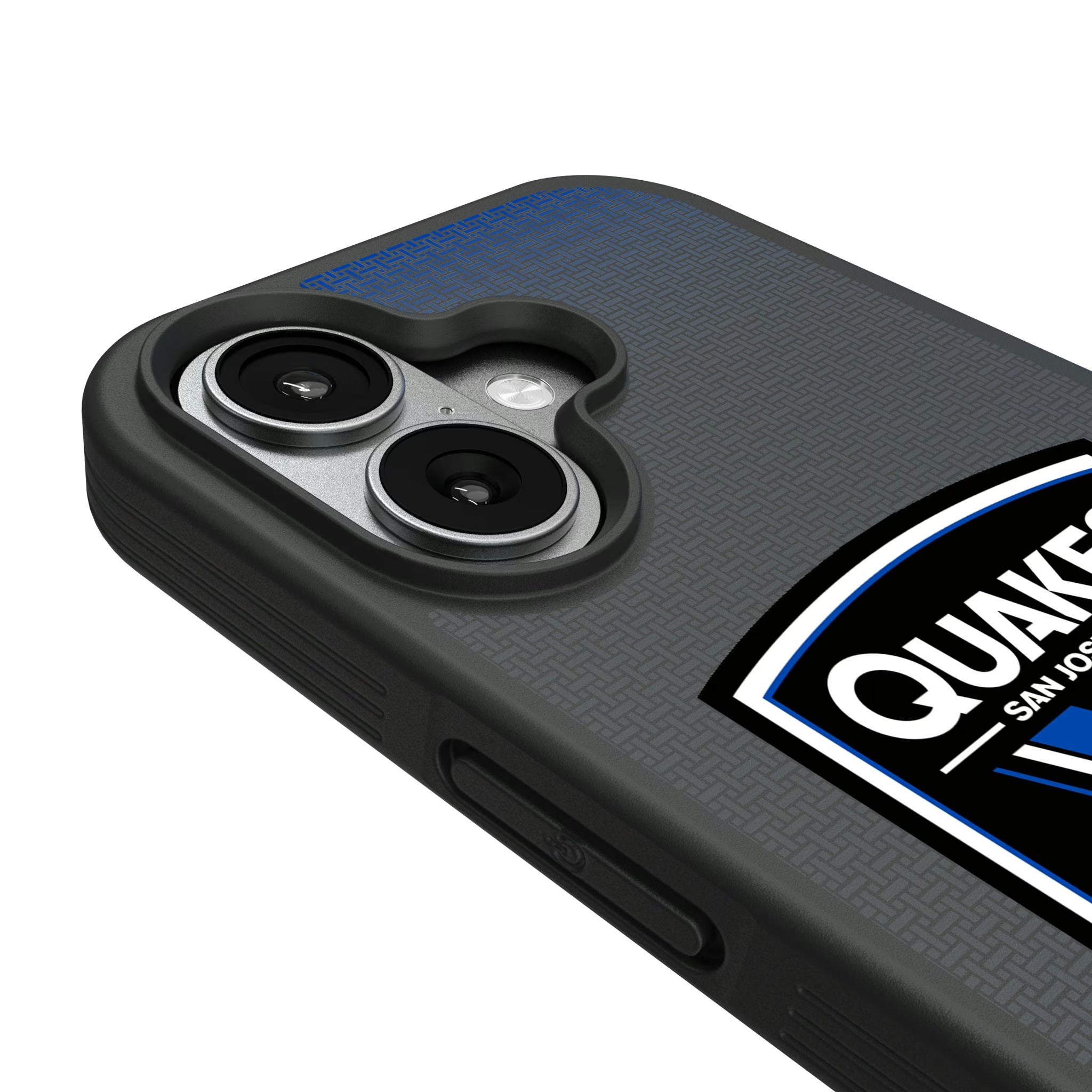 San Jose Earthquakes Linen iPhone Bump Phone Case for Apple iPhone - Detail#Device_iPhone 17
