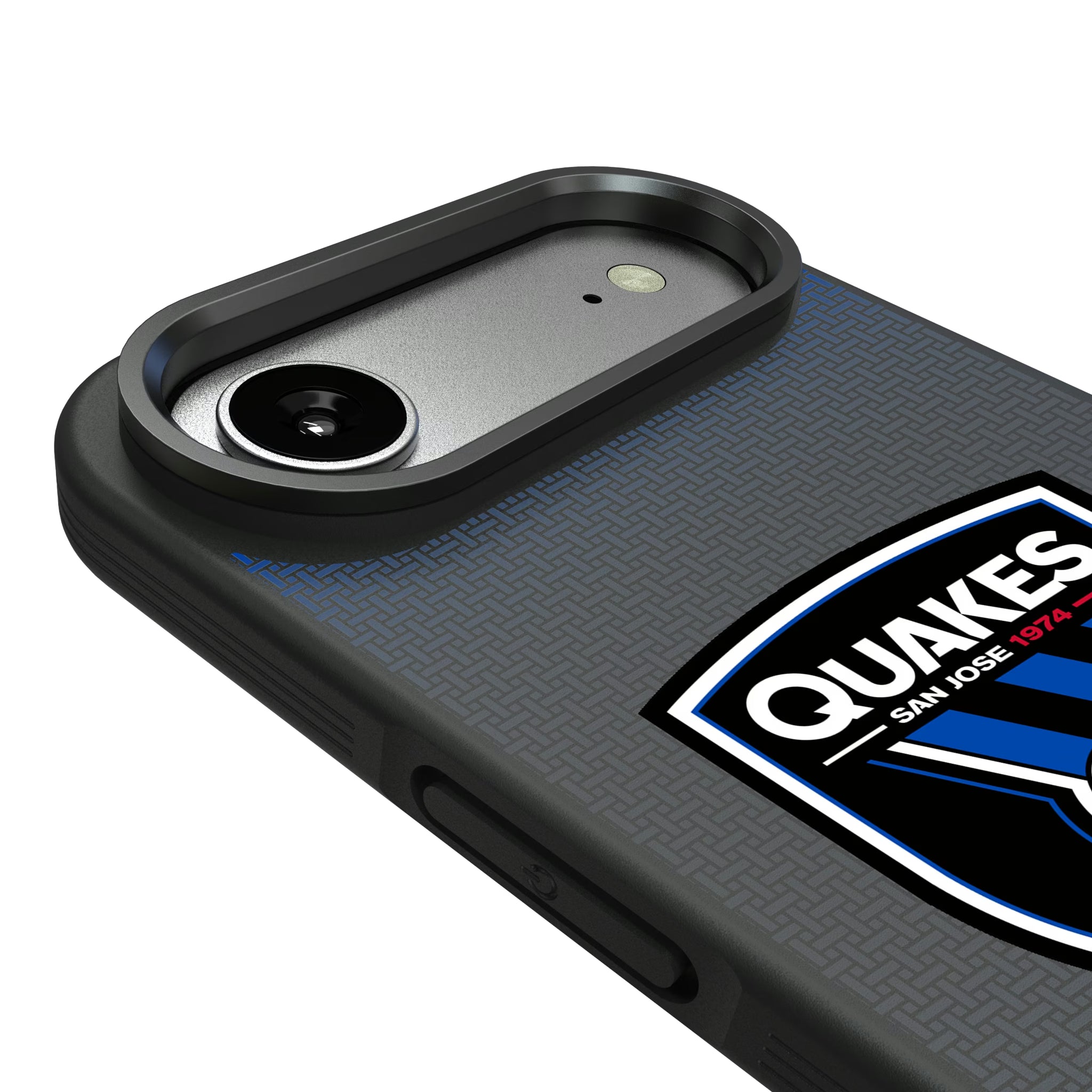 San Jose Earthquakes Linen iPhone Bump Phone Case for Apple iPhone - Detail#Device_iPhone Air