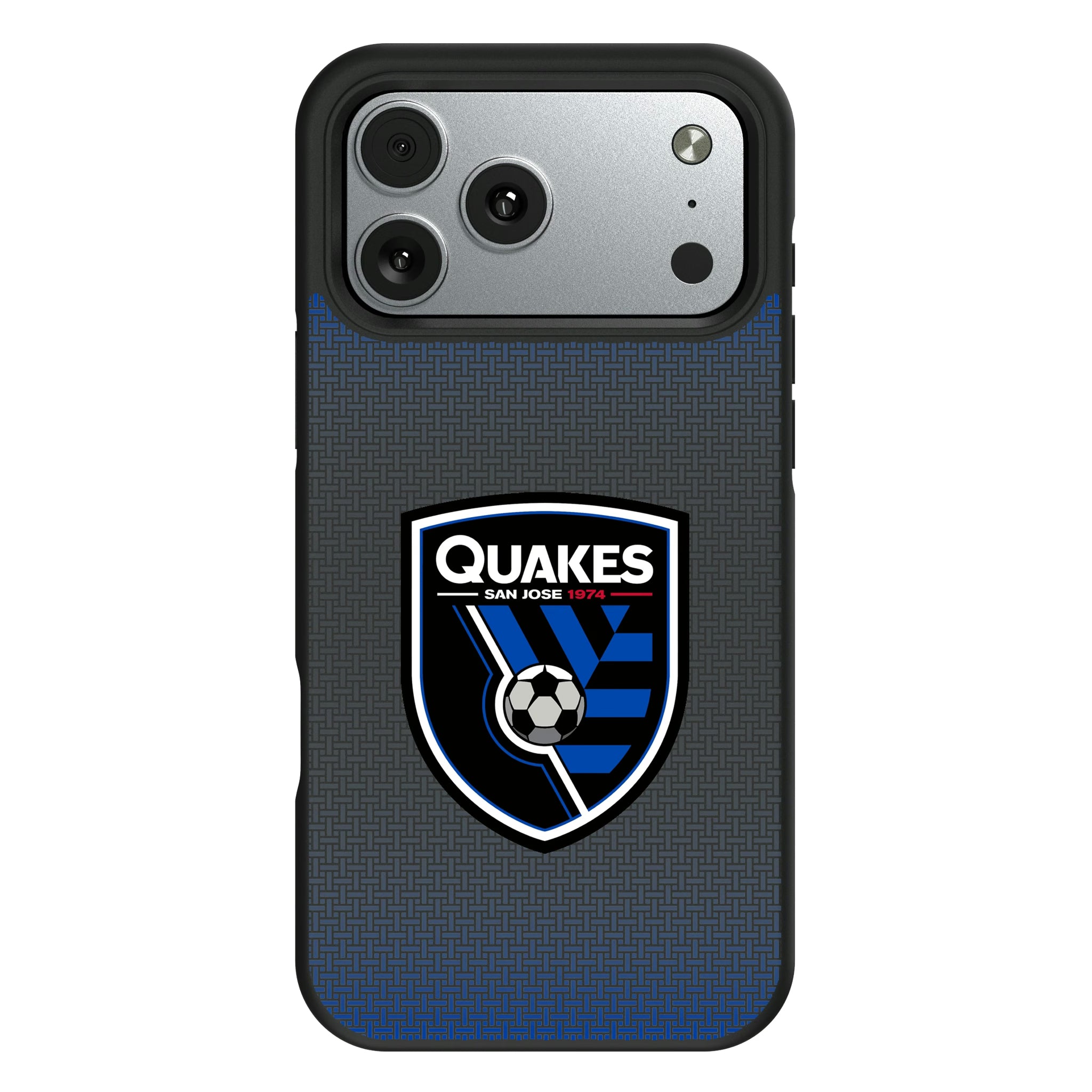 San Jose Earthquakes Linen iPhone Bump Phone Case for Apple iPhone#Device_iPhone 17 Pro Max