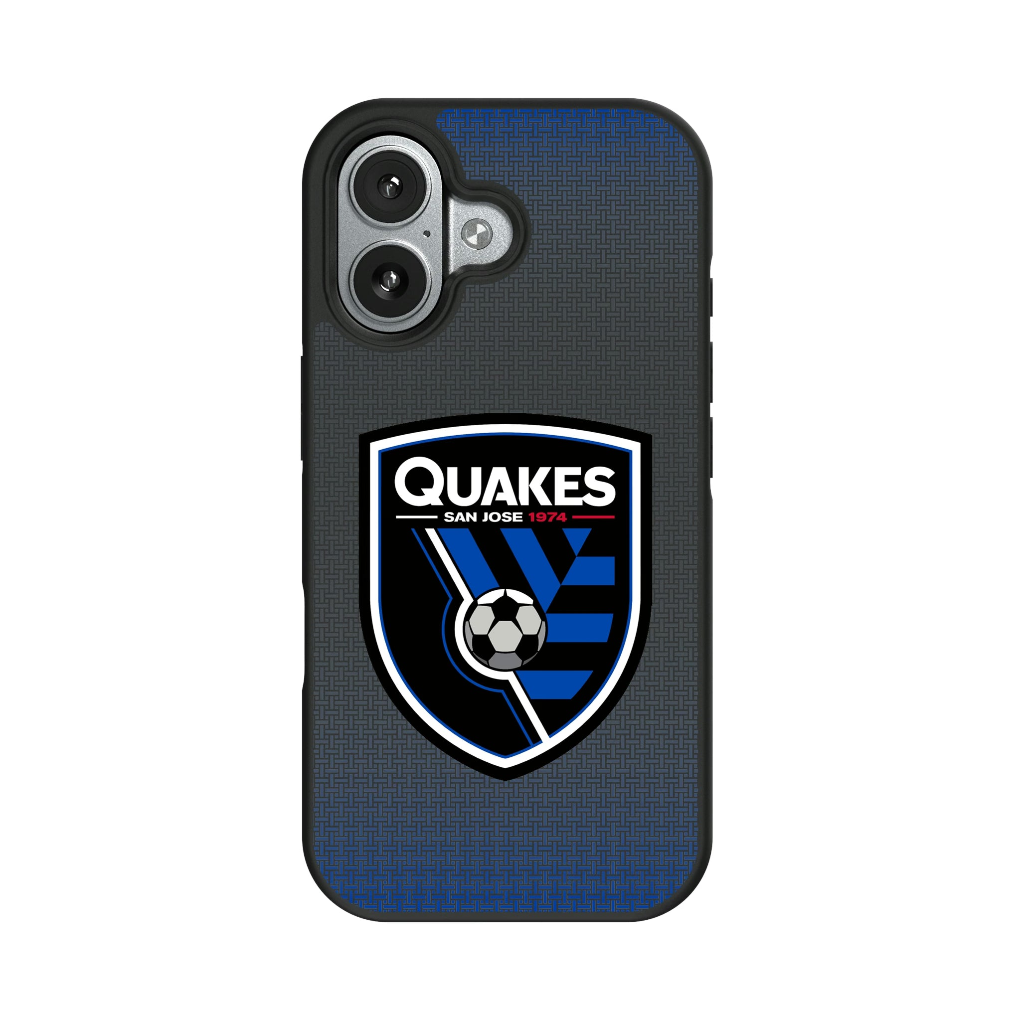 San Jose Earthquakes Linen iPhone Bump Phone Case for Apple iPhone#Device_iPhone 17