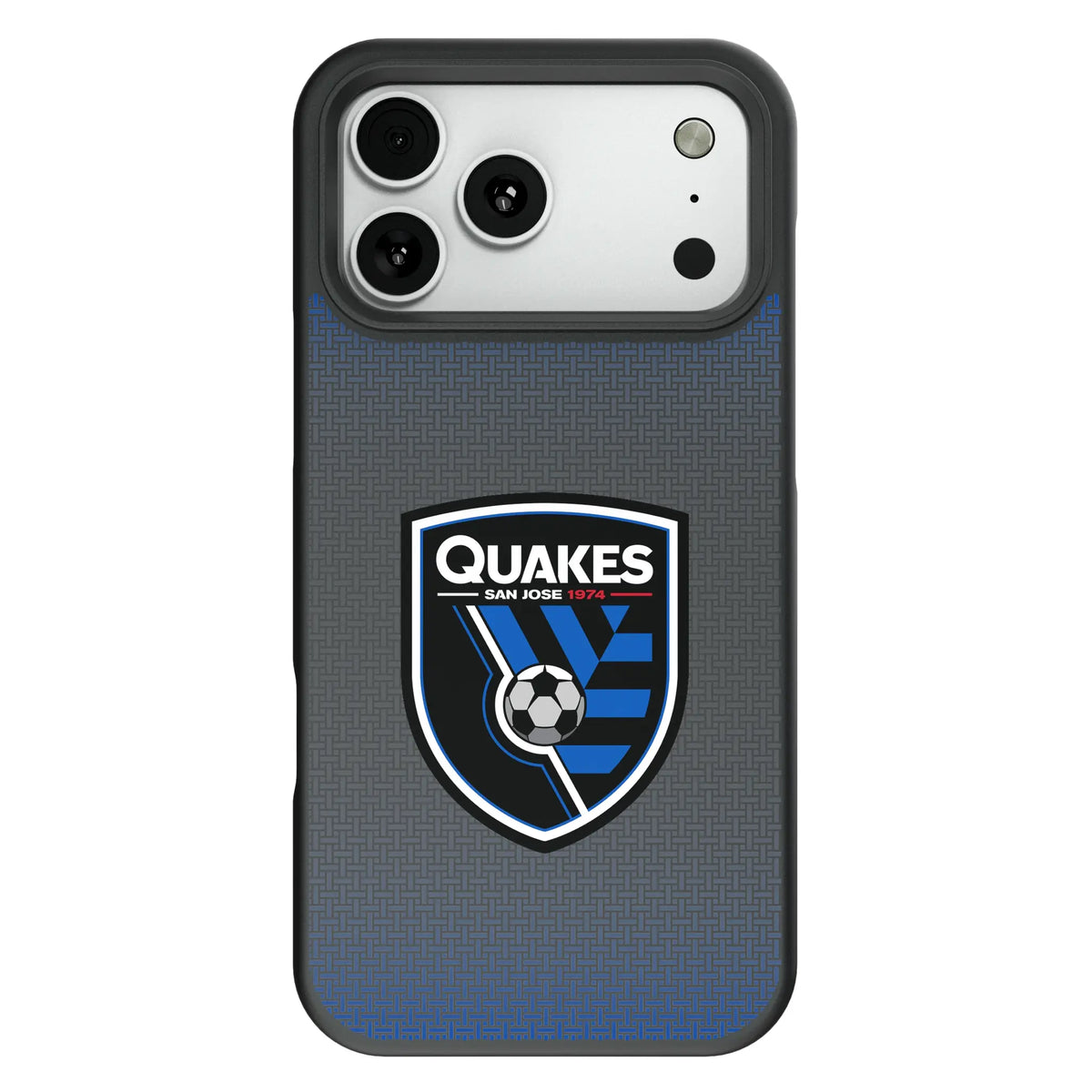 San Jose Earthquakes Linen Bump Phone Case for Apple iPhone