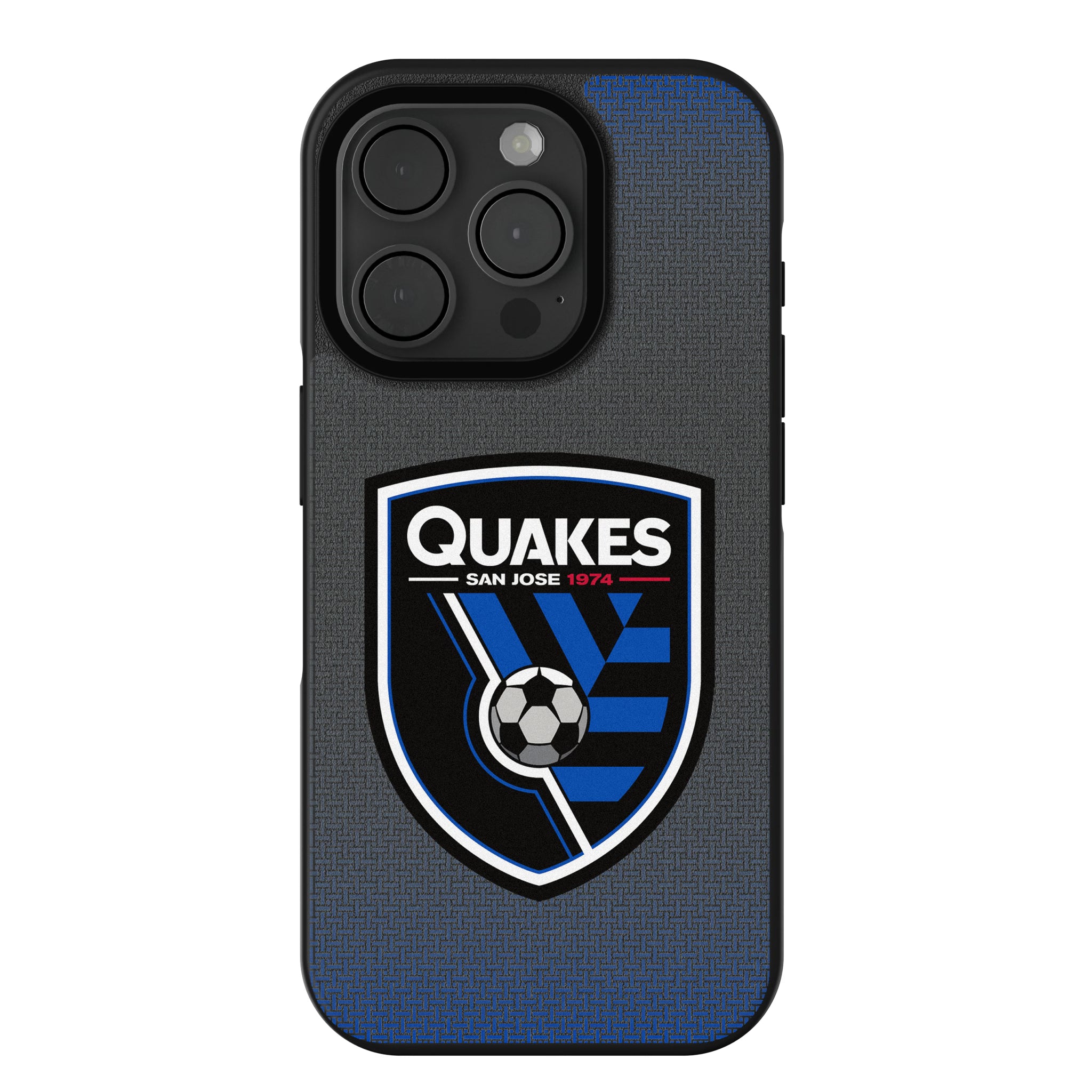 San Jose Earthquakes Linen iPhone Bump Phone Case for Apple iPhone