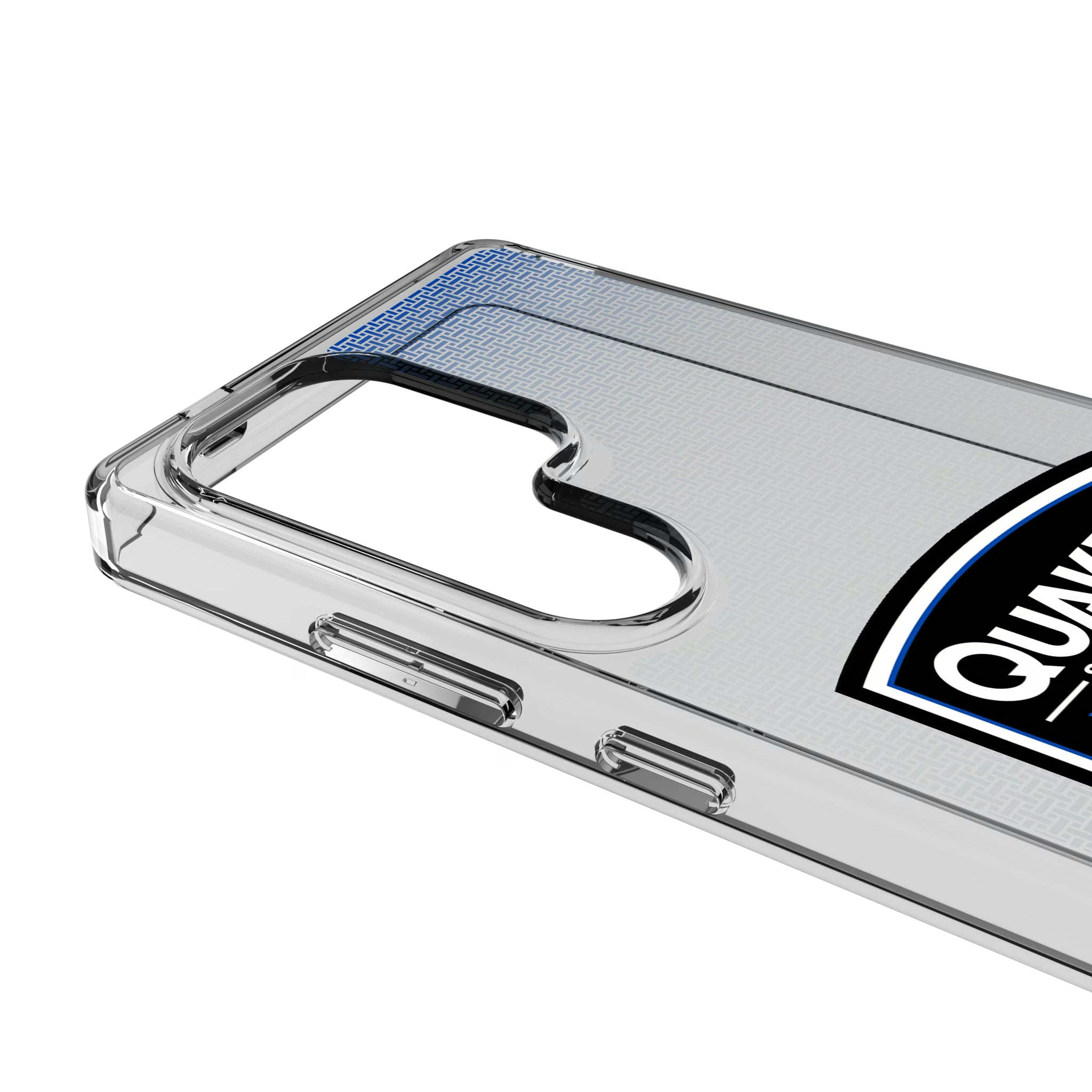 San Jose Earthquakes Linen Galaxy Clear Phone Case for Samsung Galaxy - Detail