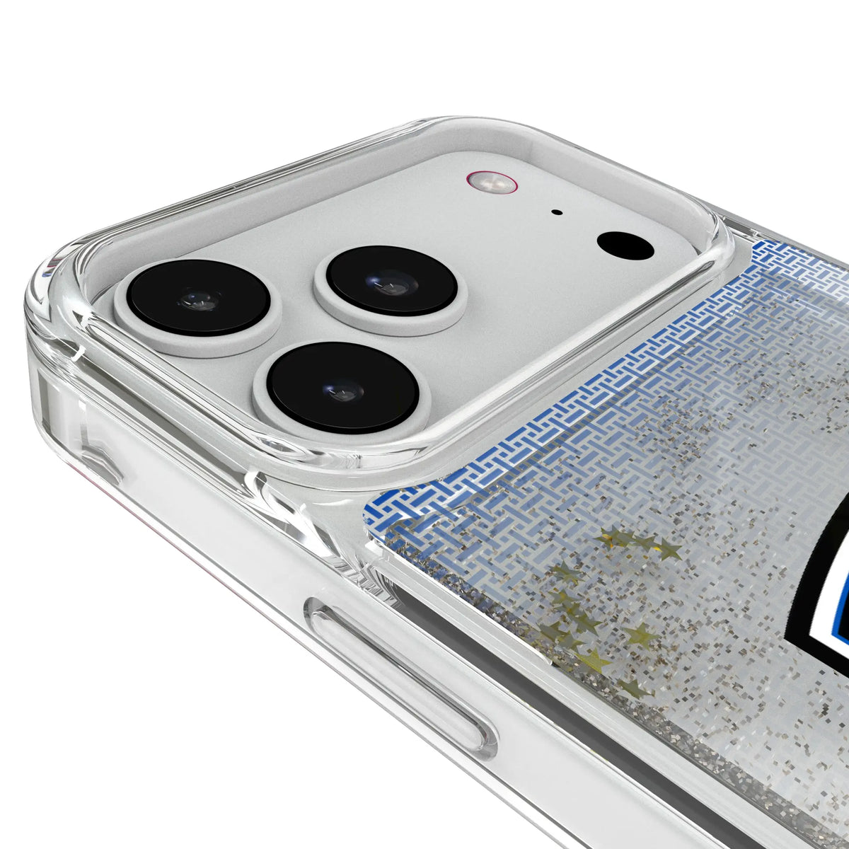 San Jose Earthquakes Linen iPhone Glitter Phone Case for Apple iPhone - Detail#Device_iPhone 18 Pro Max
