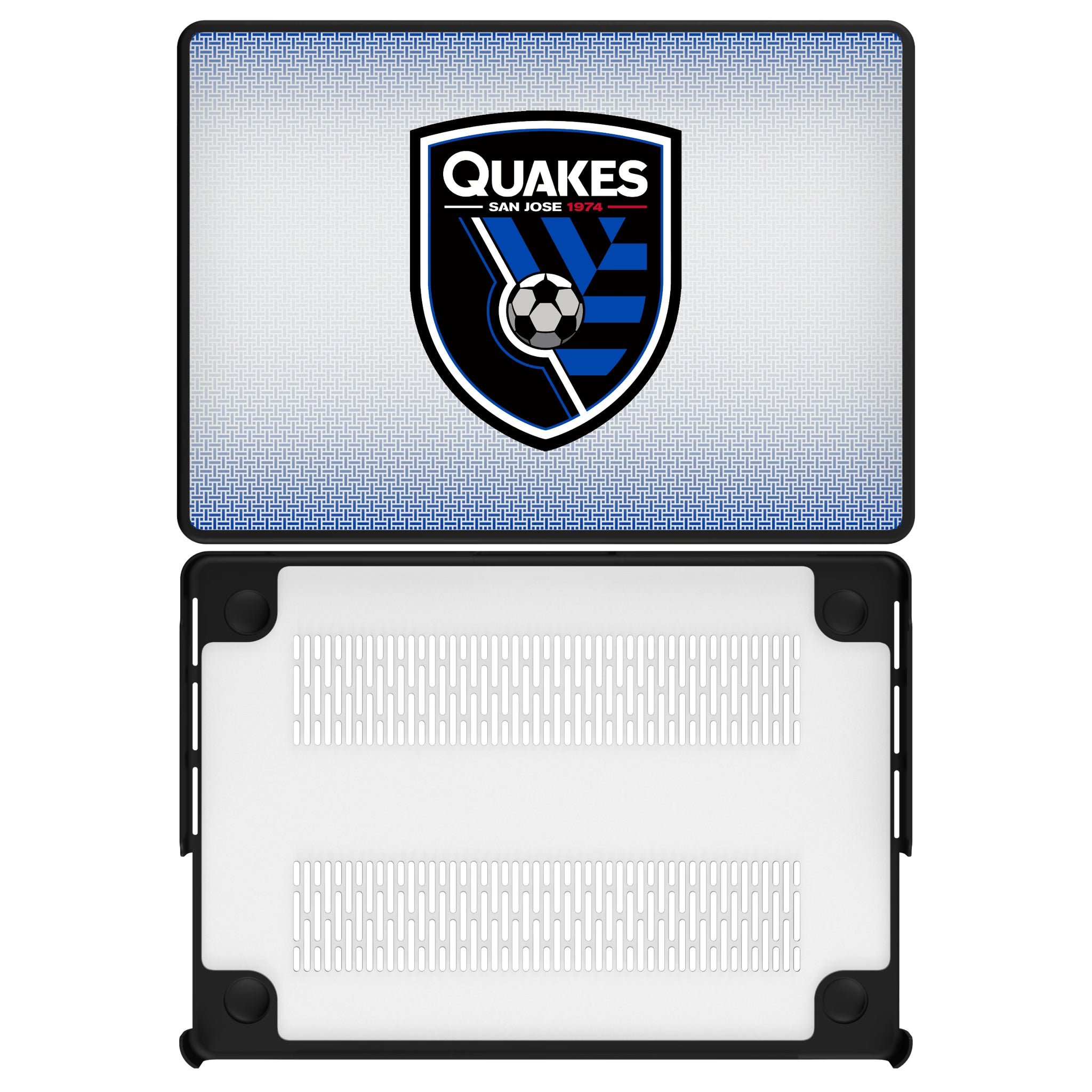 San Jose Earthquakes Linen MacBook Laptop Case for Apple MacBook#Device_MacBook Pro (14-inch, 2021) / MacBook Pro (14-inch, 2023) / MacBook Pro (14-inch, 2024)