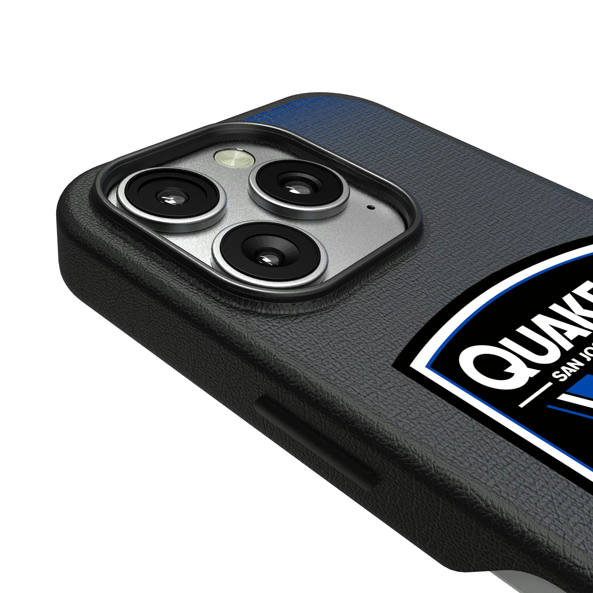 San Jose Earthquakes Linen iPhone MagSafe Compatible Phone Case for Apple iPhone - Detail