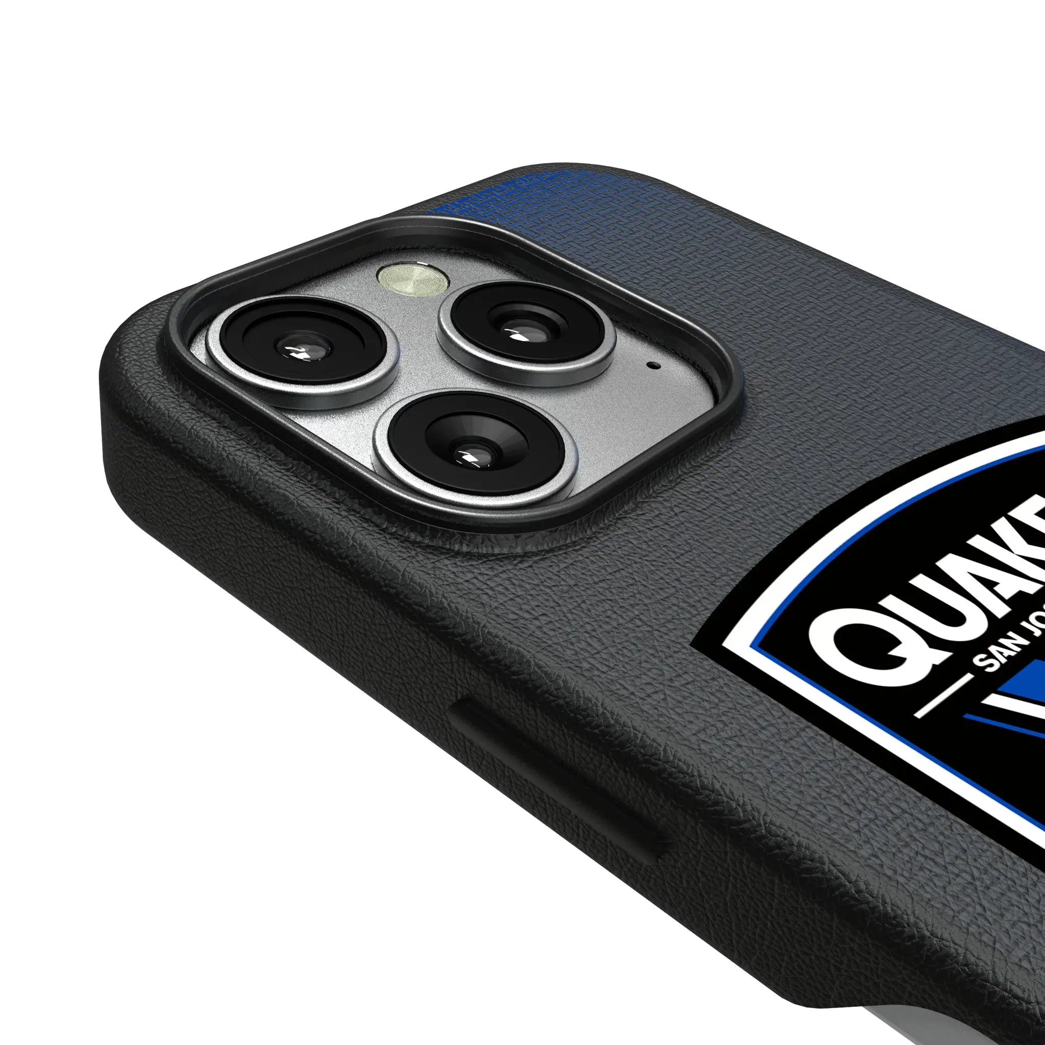San Jose Earthquakes Linen iPhone MagSafe Compatible Phone Case for Apple iPhone - Detail