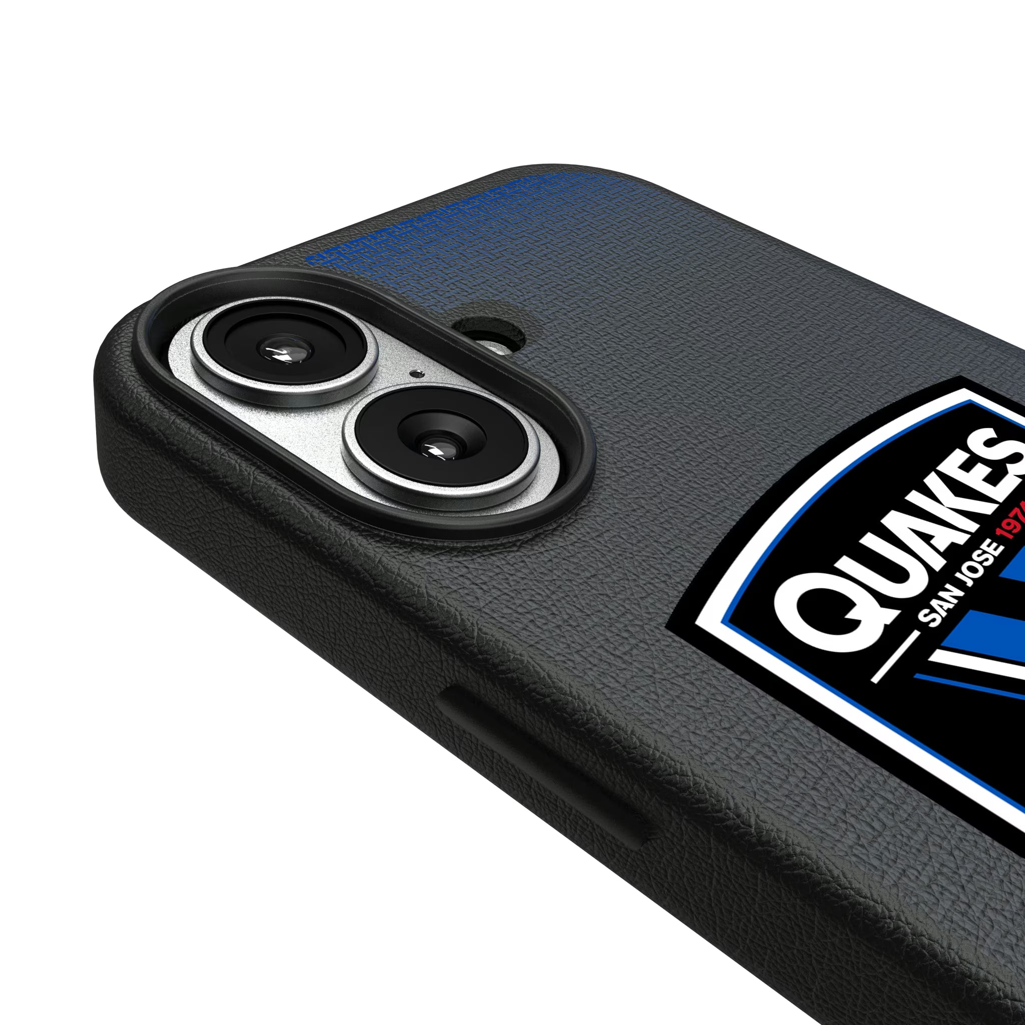 San Jose Earthquakes Linen iPhone MagSafe Compatible Phone Case for Apple iPhone - Detail#Device_iPhone 17