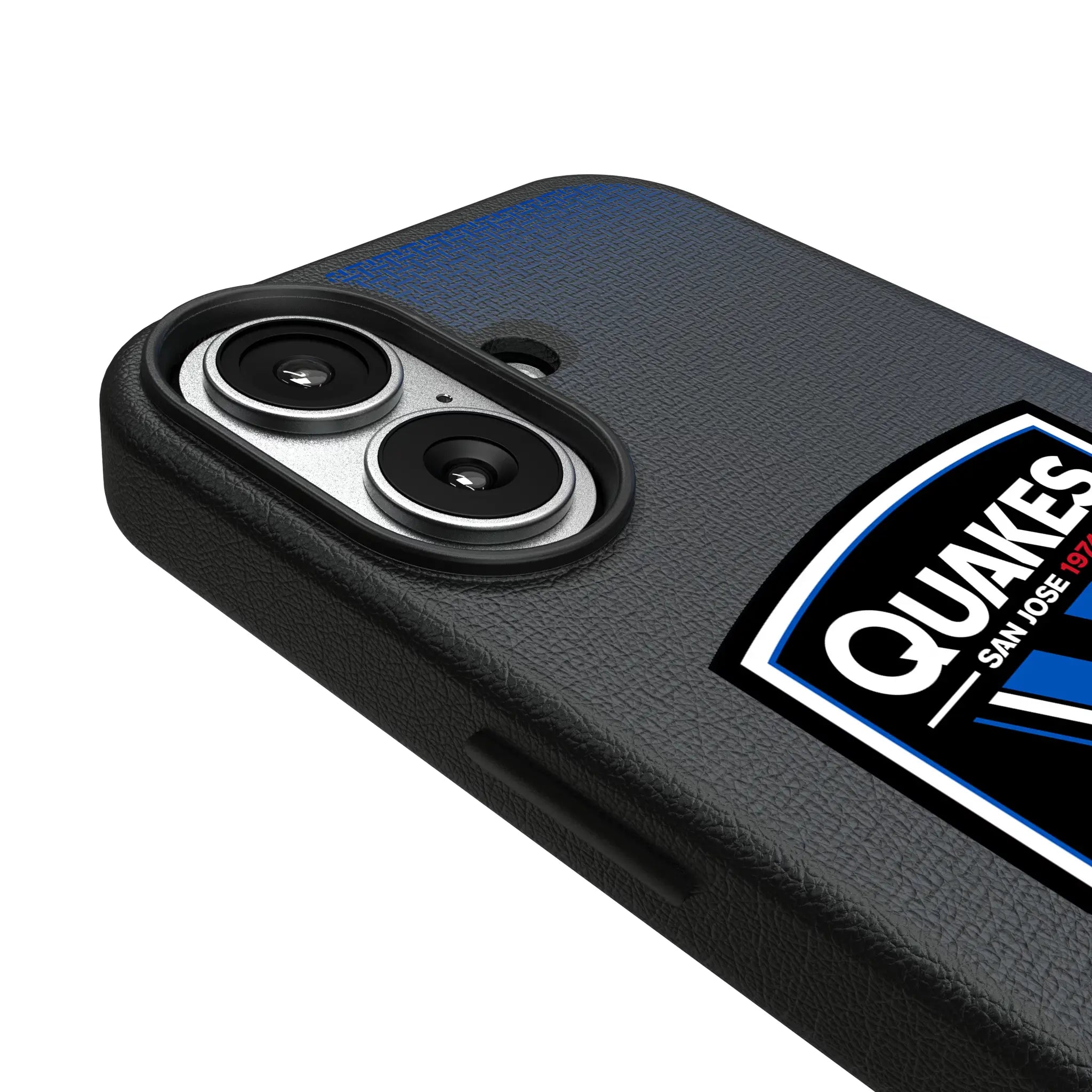San Jose Earthquakes Linen iPhone MagSafe Compatible Phone Case for Apple iPhone - Detail#Device_iPhone 17
