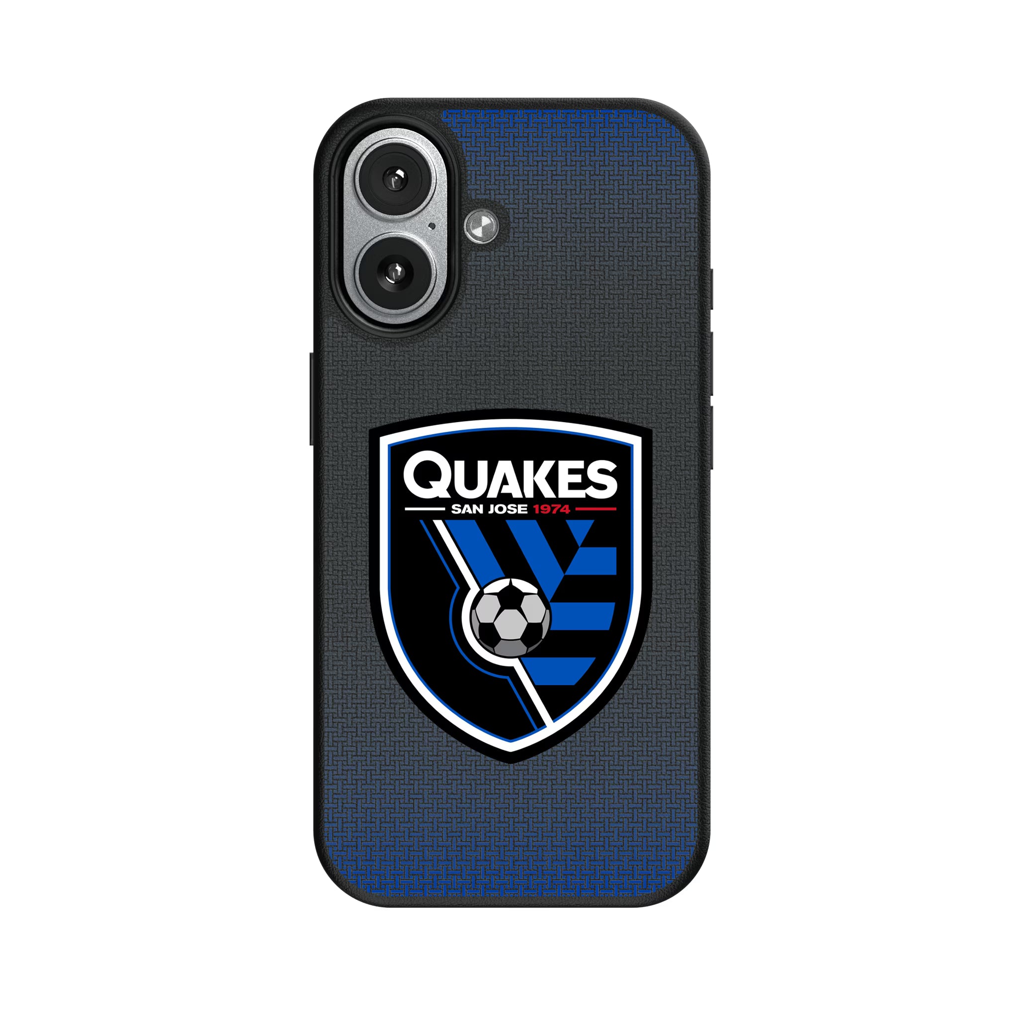 San Jose Earthquakes Linen iPhone MagSafe Compatible Phone Case for Apple iPhone#Device_iPhone 17