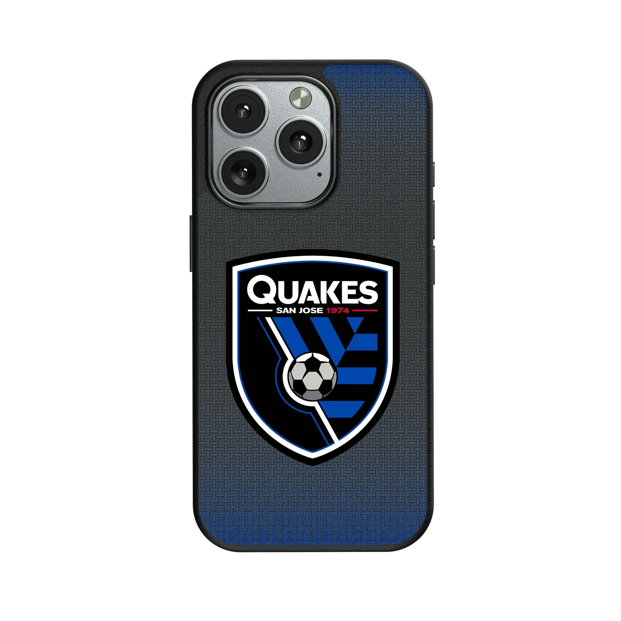 San Jose Earthquakes Linen iPhone MagSafe Compatible Phone Case for Apple iPhone