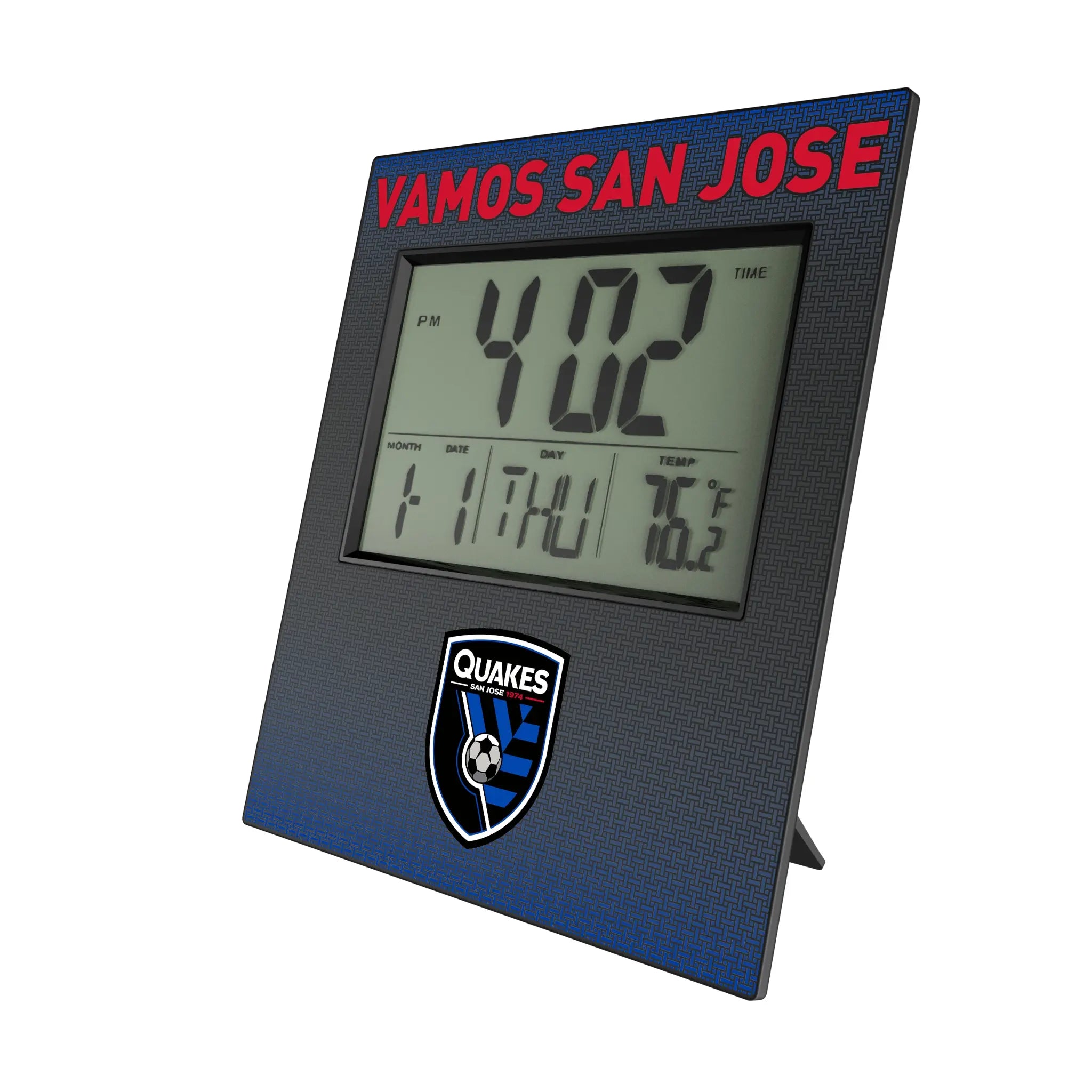 San Jose Earthquakes Linen Wall Clock