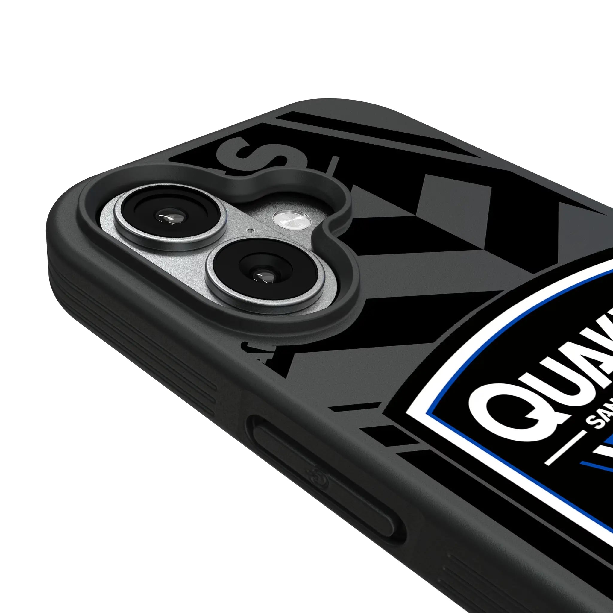 San Jose Earthquakes Monocolor Tilt iPhone Bump Phone Case for Apple iPhone - Detail#Device_iPhone 17