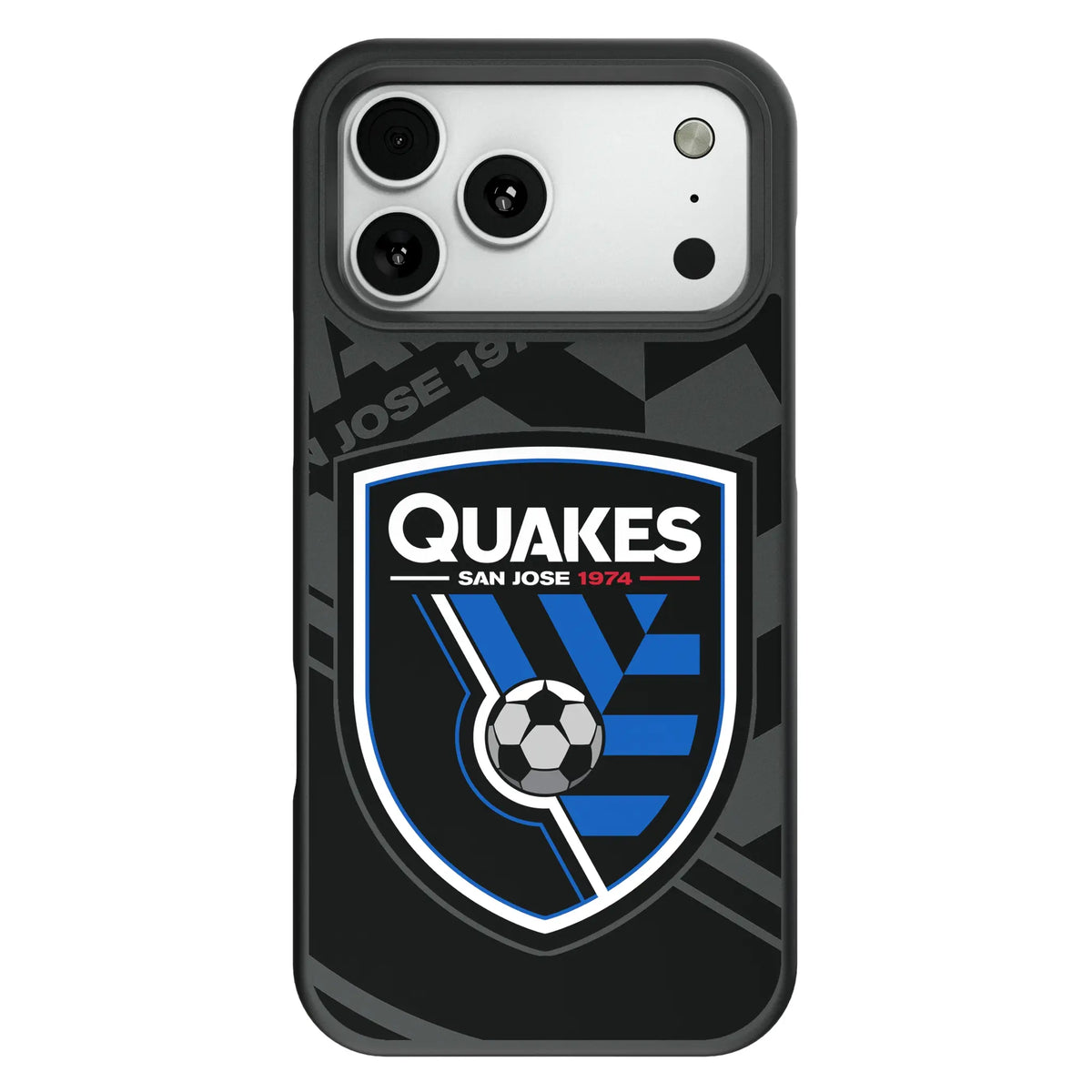 San Jose Earthquakes Monocolor Tilt Bump Phone Case for Apple iPhone