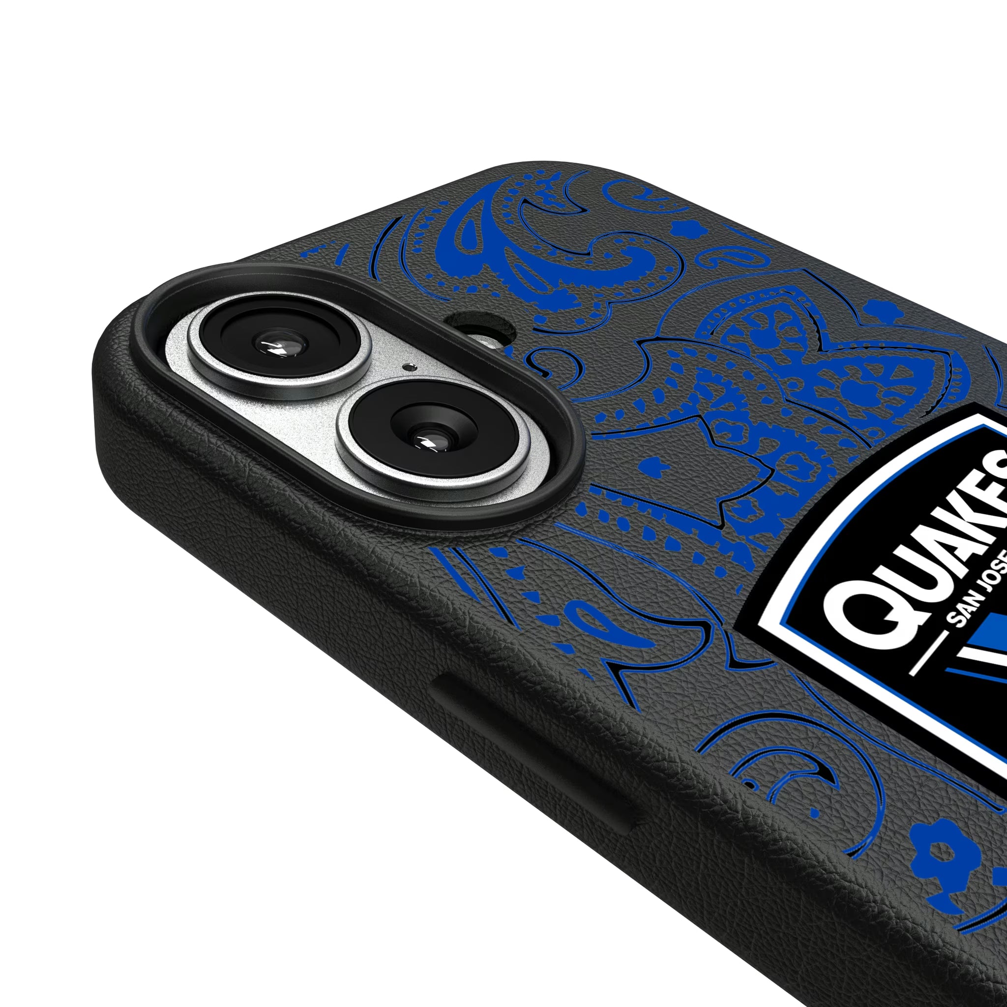 San Jose Earthquakes Paisley iPhone MagSafe Compatible Phone Case for Apple iPhone - Detail#Device_iPhone 17