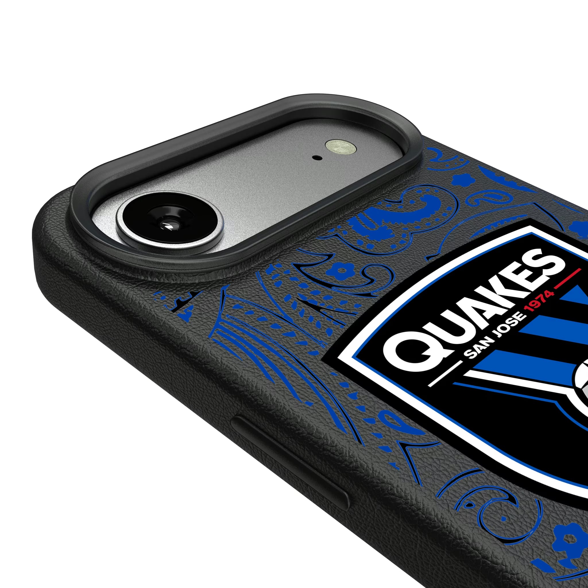 San Jose Earthquakes Paisley iPhone MagSafe Compatible Phone Case for Apple iPhone - Detail#Device_iPhone Air