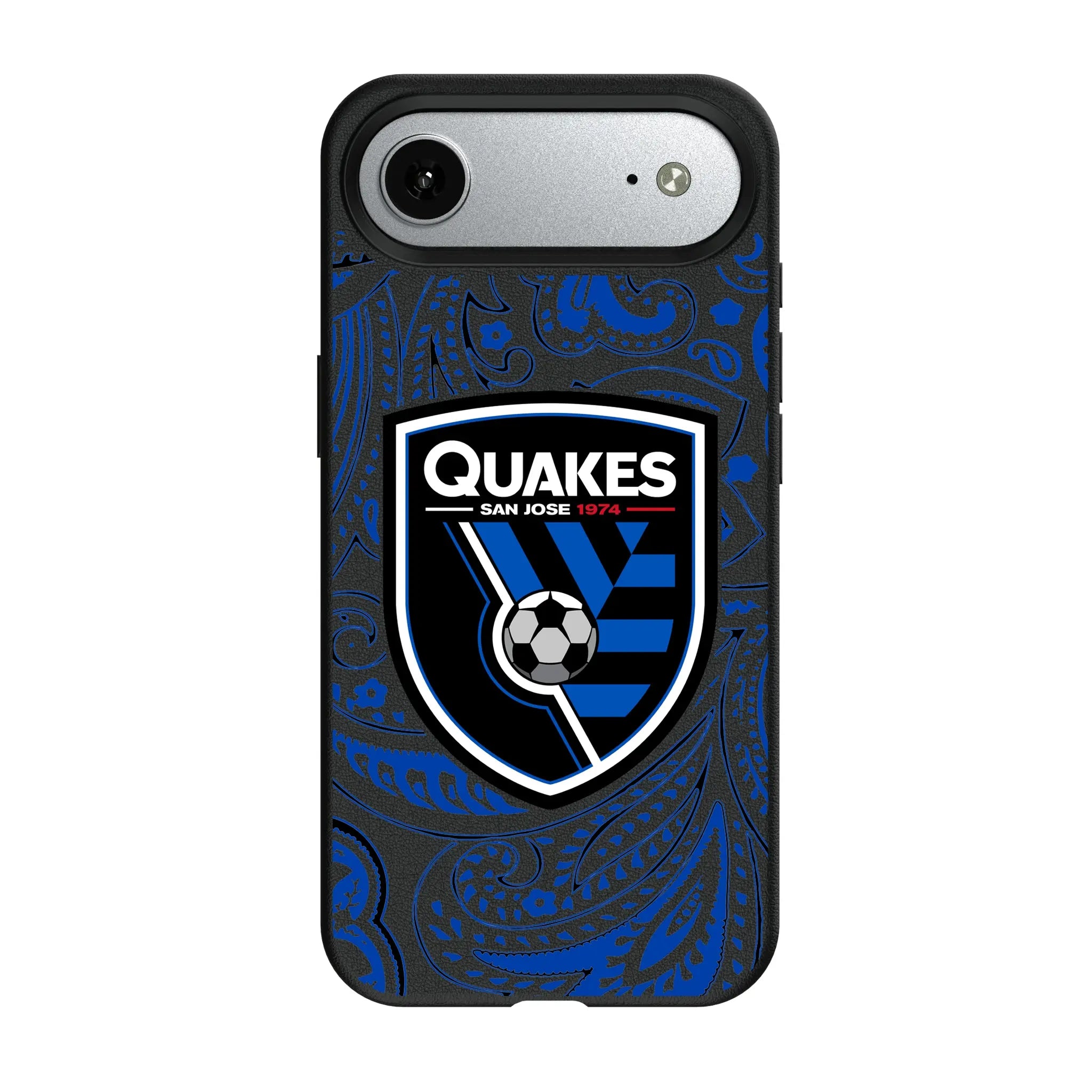 San Jose Earthquakes Paisley iPhone MagSafe Compatible Phone Case for Apple iPhone#Device_iPhone Air