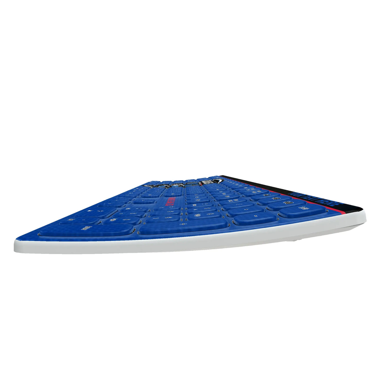 San Jose Earthquakes Personalized Endzone Solid KKB605 Curved Wireless Keyboard
