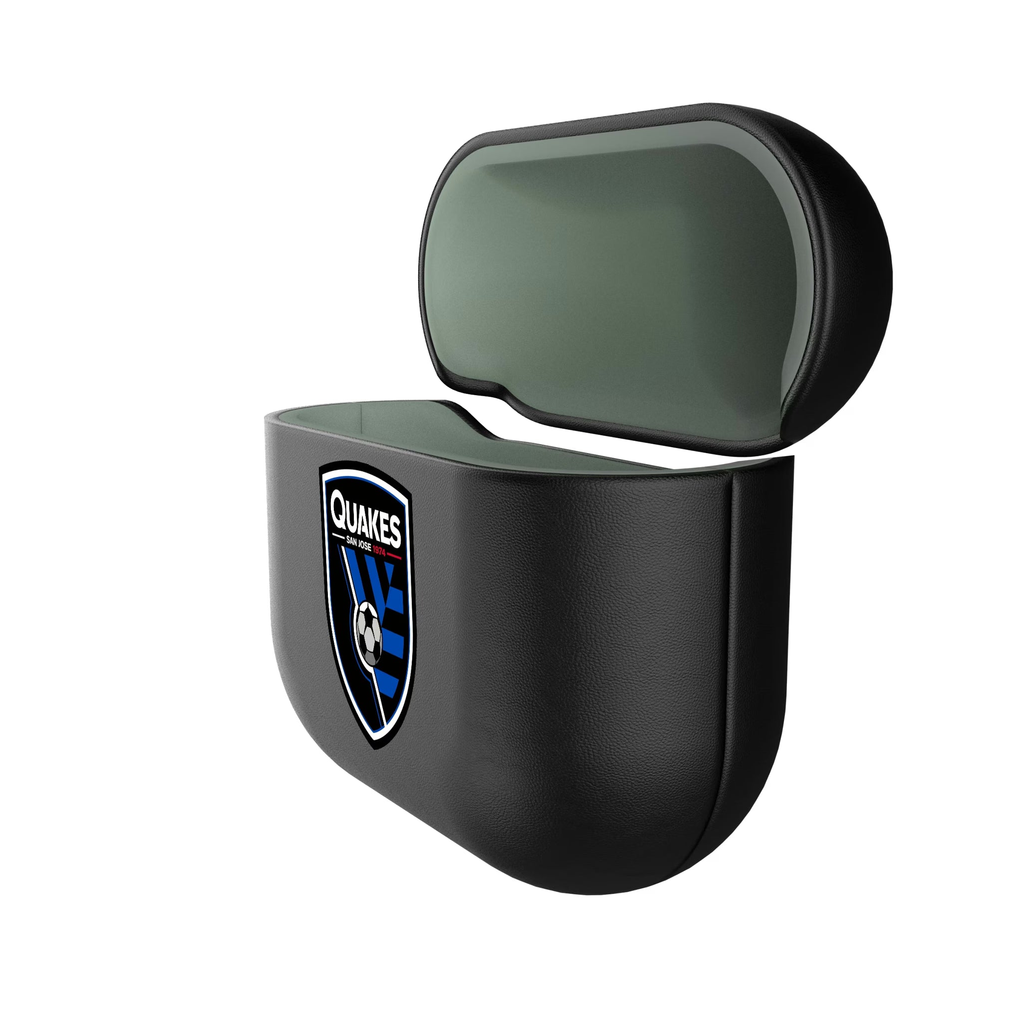 San Jose Earthquakes Personalized Insignia AirPods AirPod Case Cover - Isometric View#Device_AirPods 4