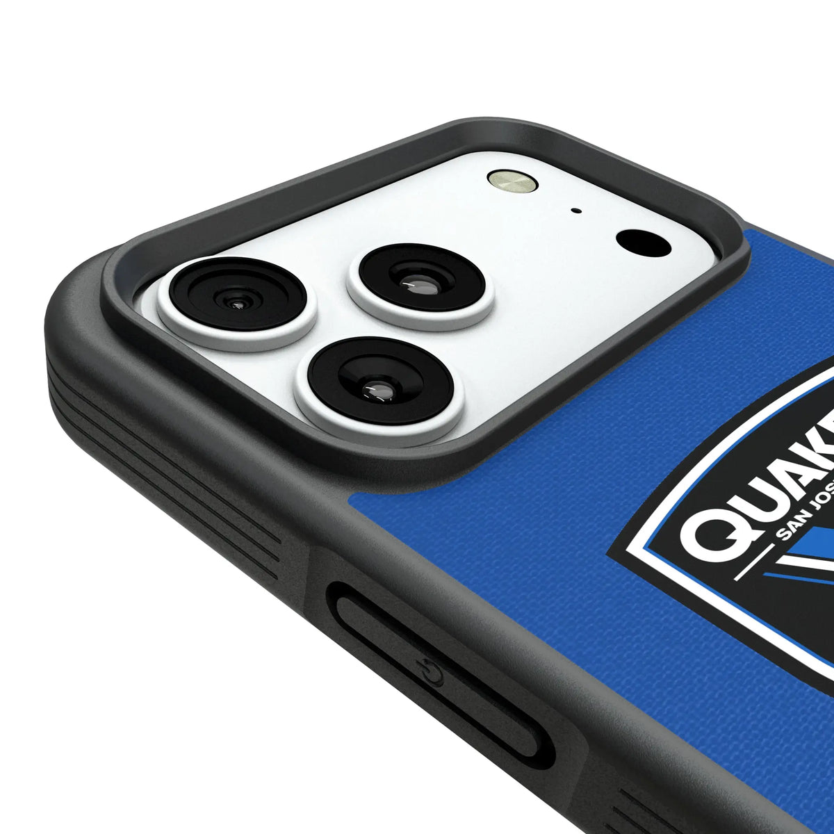 San Jose Earthquakes Personalized Stripe iPhone Bump Phone Case for Apple iPhone - Detail#Device_iPhone 18 Pro Max