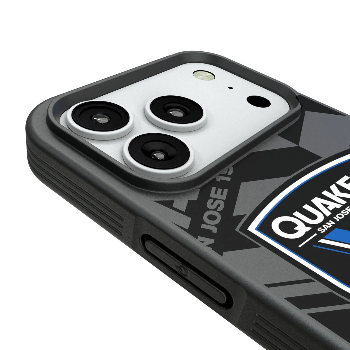 San Jose Earthquakes Personalized Tilt iPhone Bump Phone Case for Apple iPhone - Detail#Device_iPhone 18 Pro