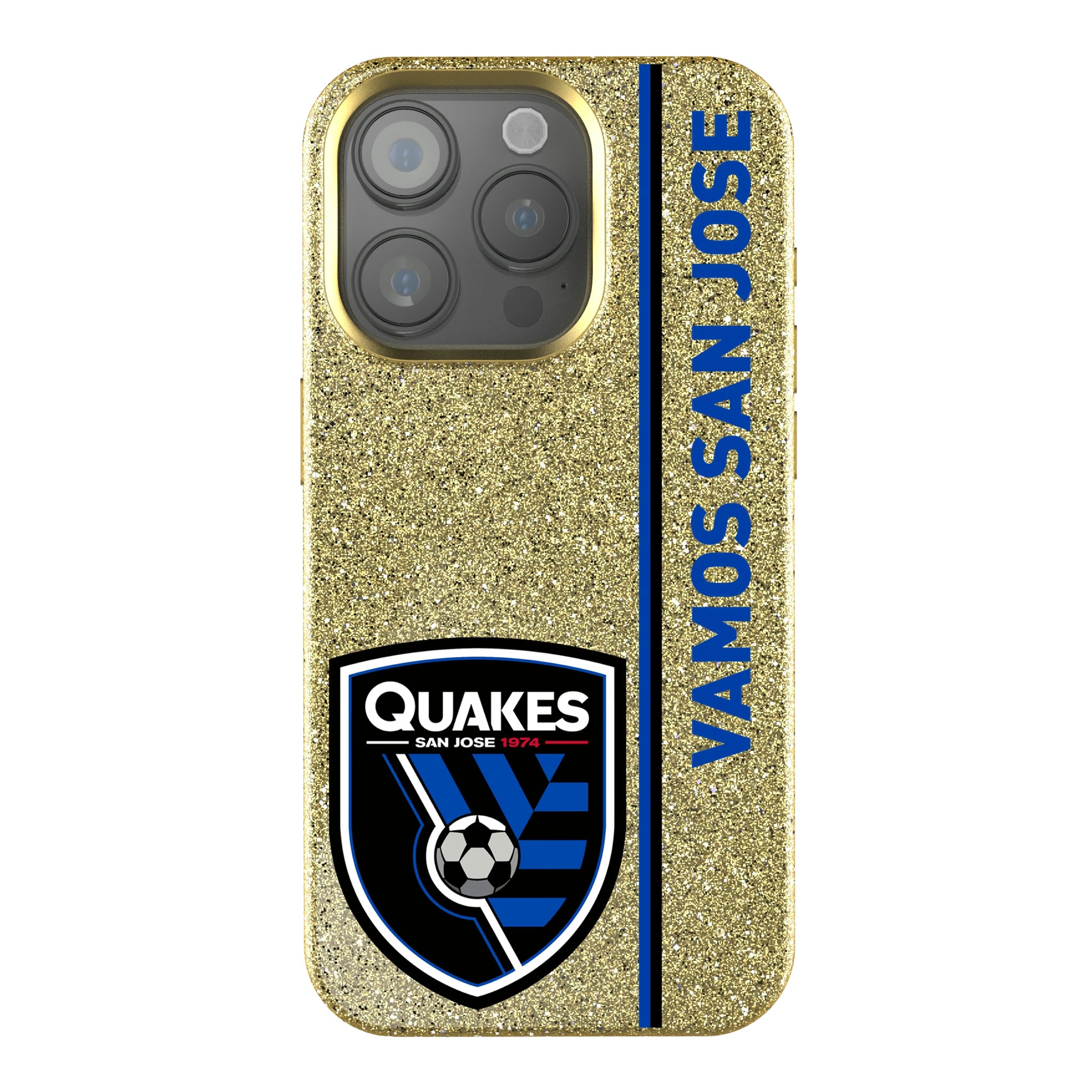 San Jose Earthquakes Sidebar iPhone Bling Phone Case for Apple iPhone